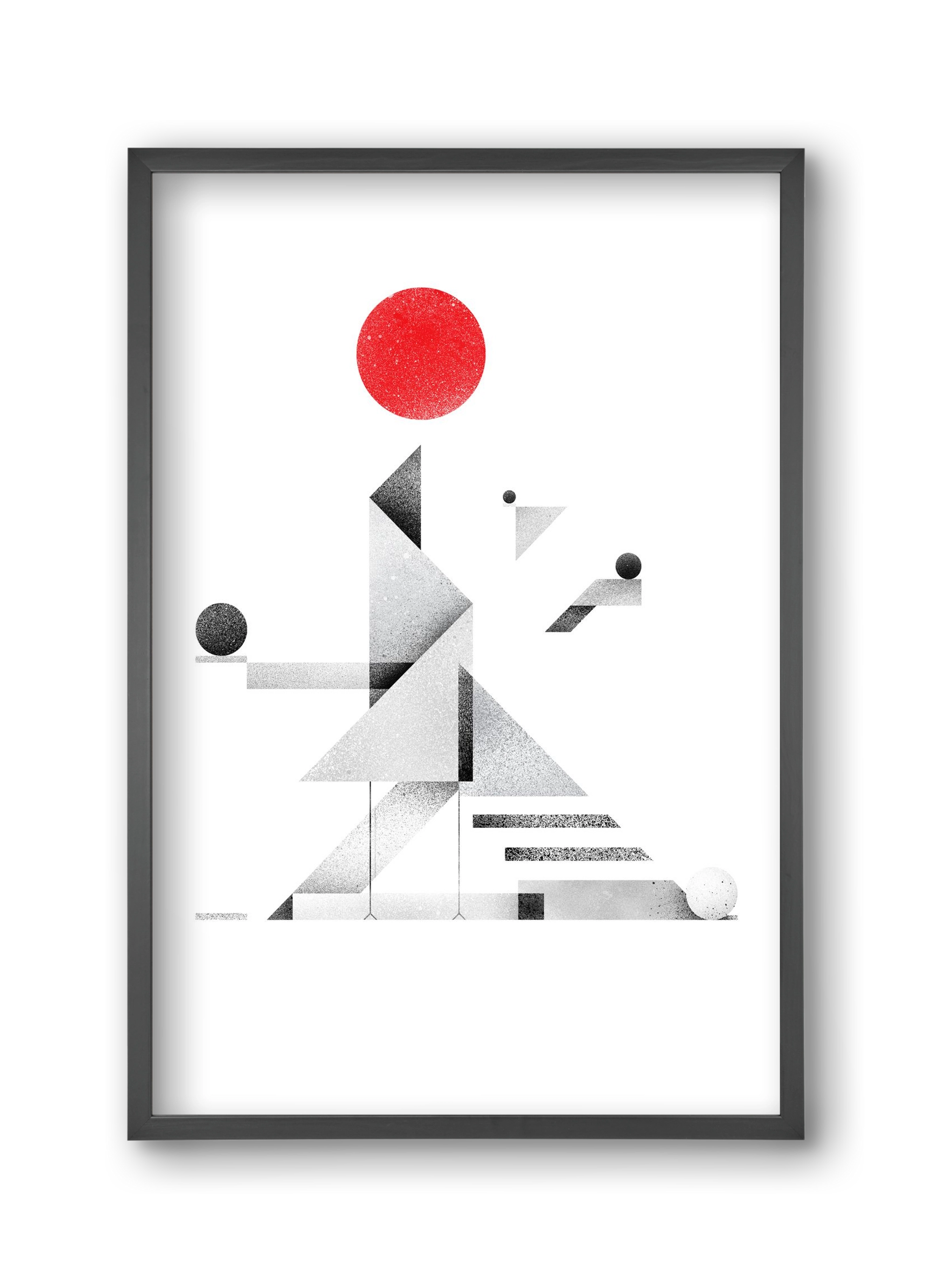 Bateau Livre, 30x45 cm (30x45 cm), Fekete keret