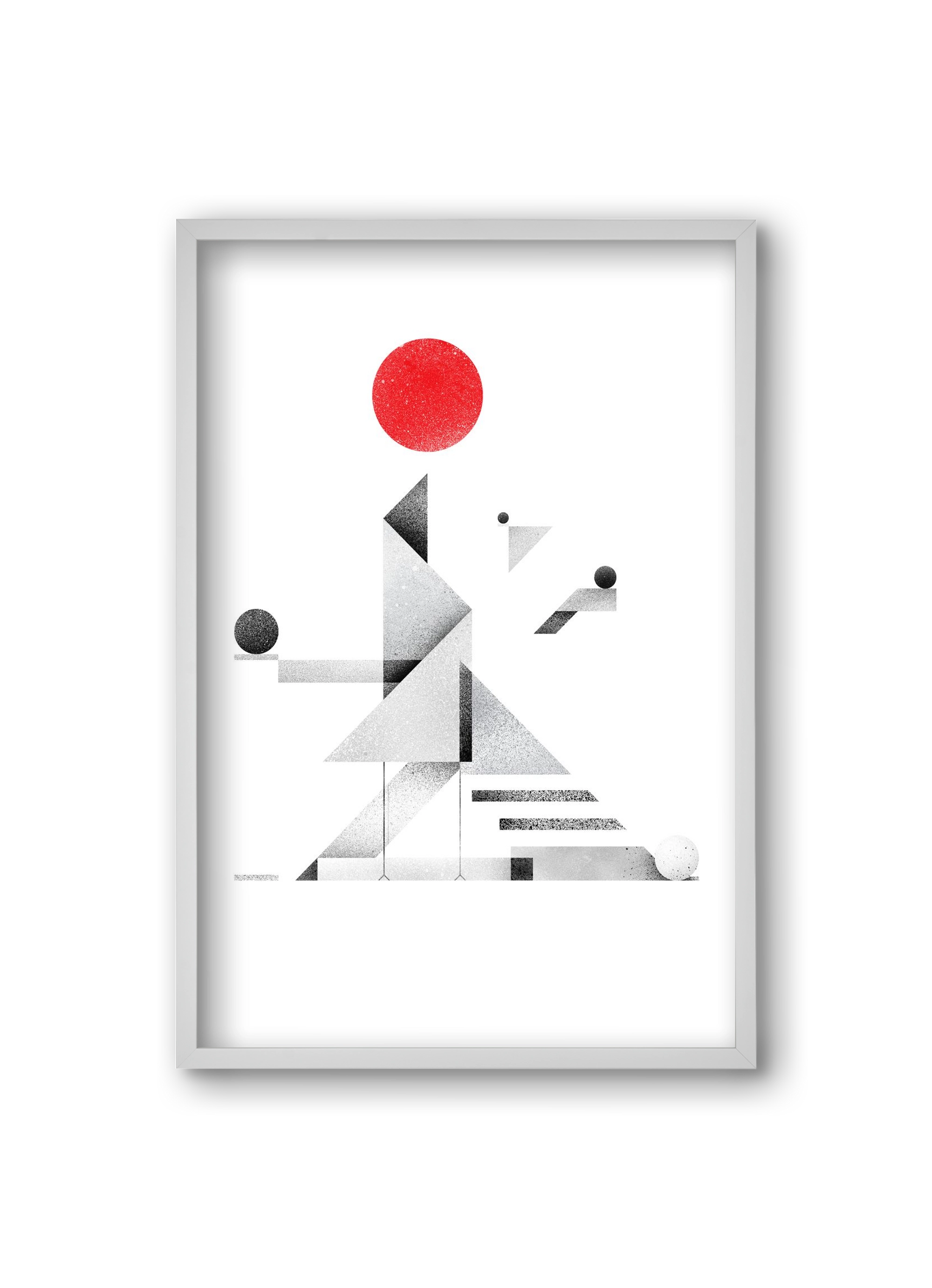 Bateau Livre, 20x30 cm (20x30 cm), Fehér keret