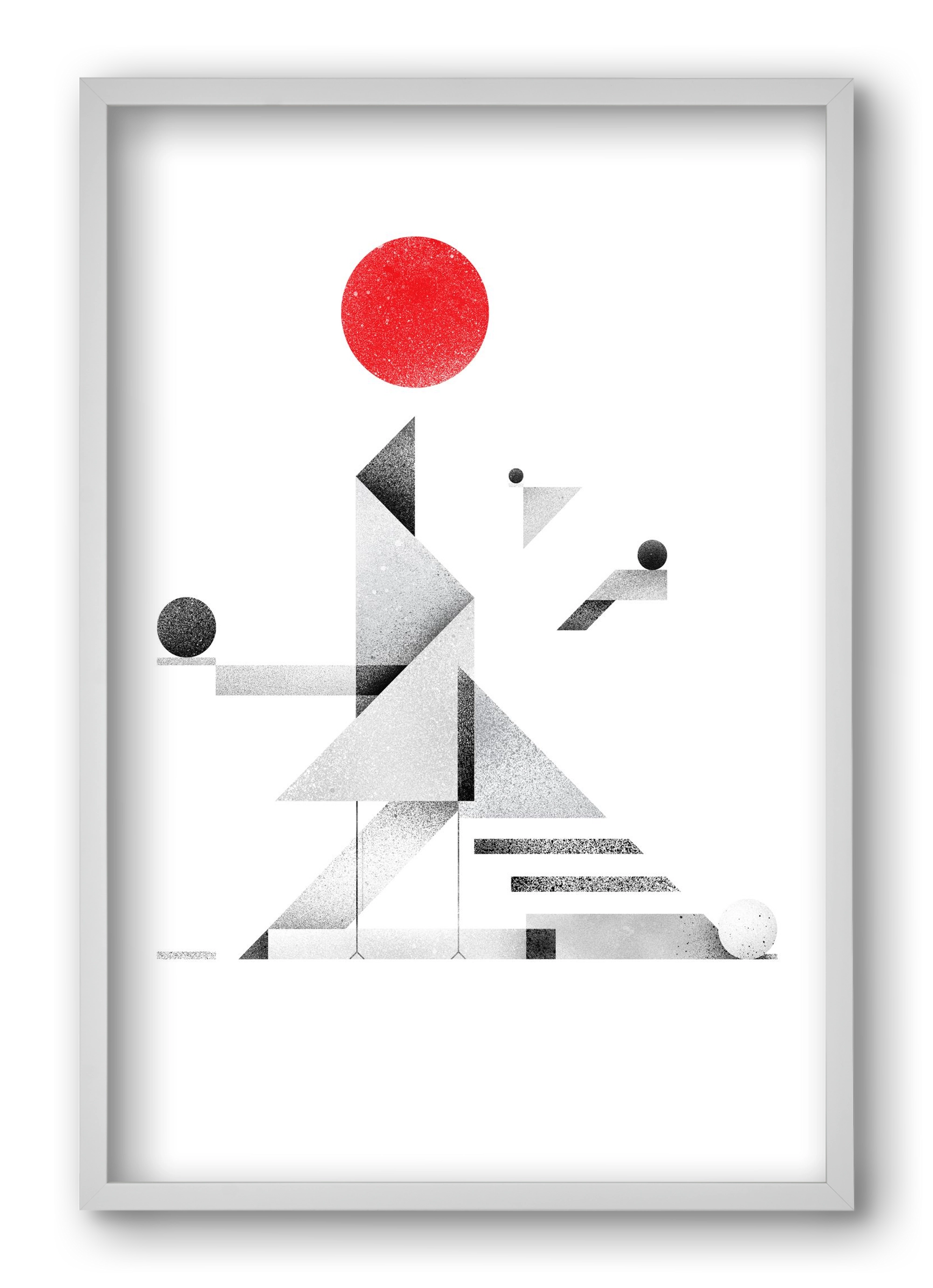 Bateau Livre, 40x60 cm (40x60 cm), Fehér keret