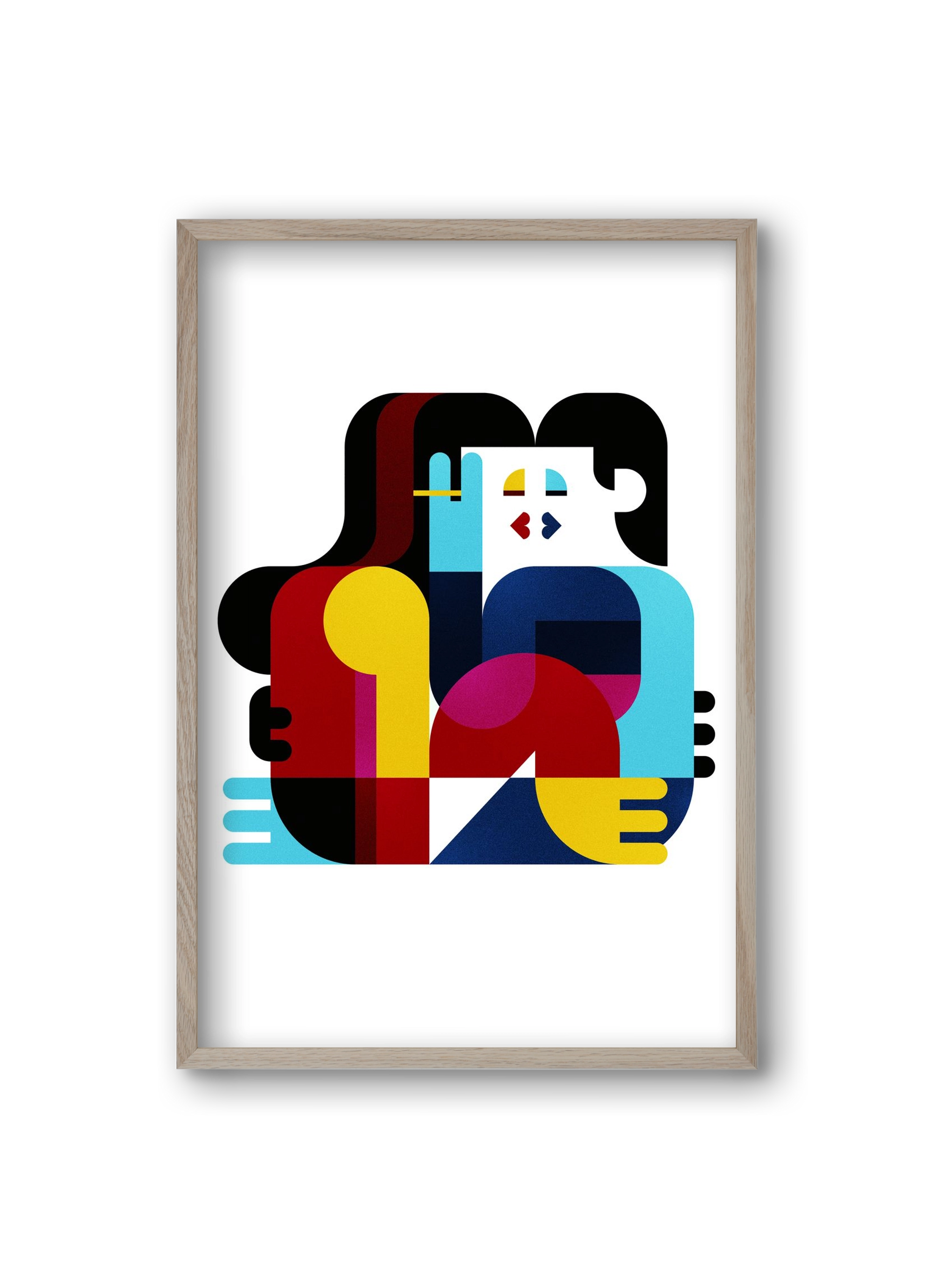 San Francisco, 20x30 cm (20x30 cm), Tölgy keret