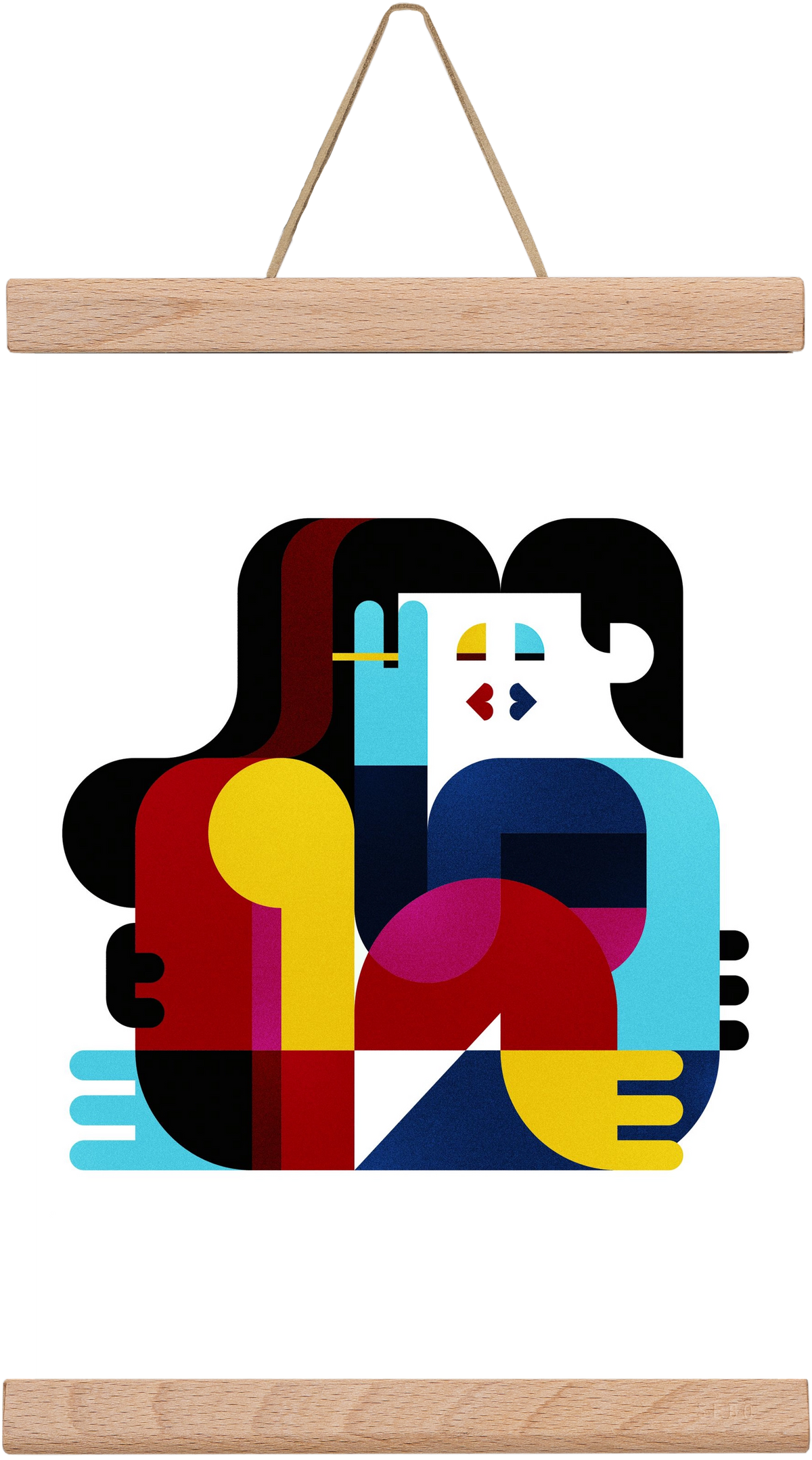 San Francisco, 20x30 cm (20x30 cm), Tölgy akasztó