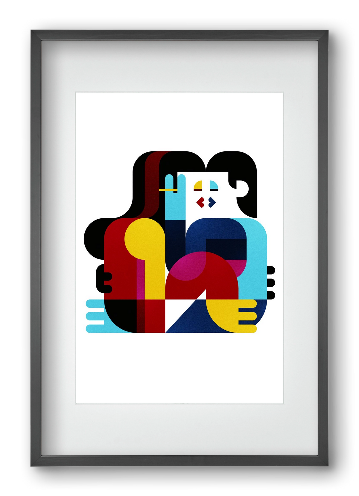 San Francisco, 40x60 cm (30x45 cm), Fekete keret, paszpartuval