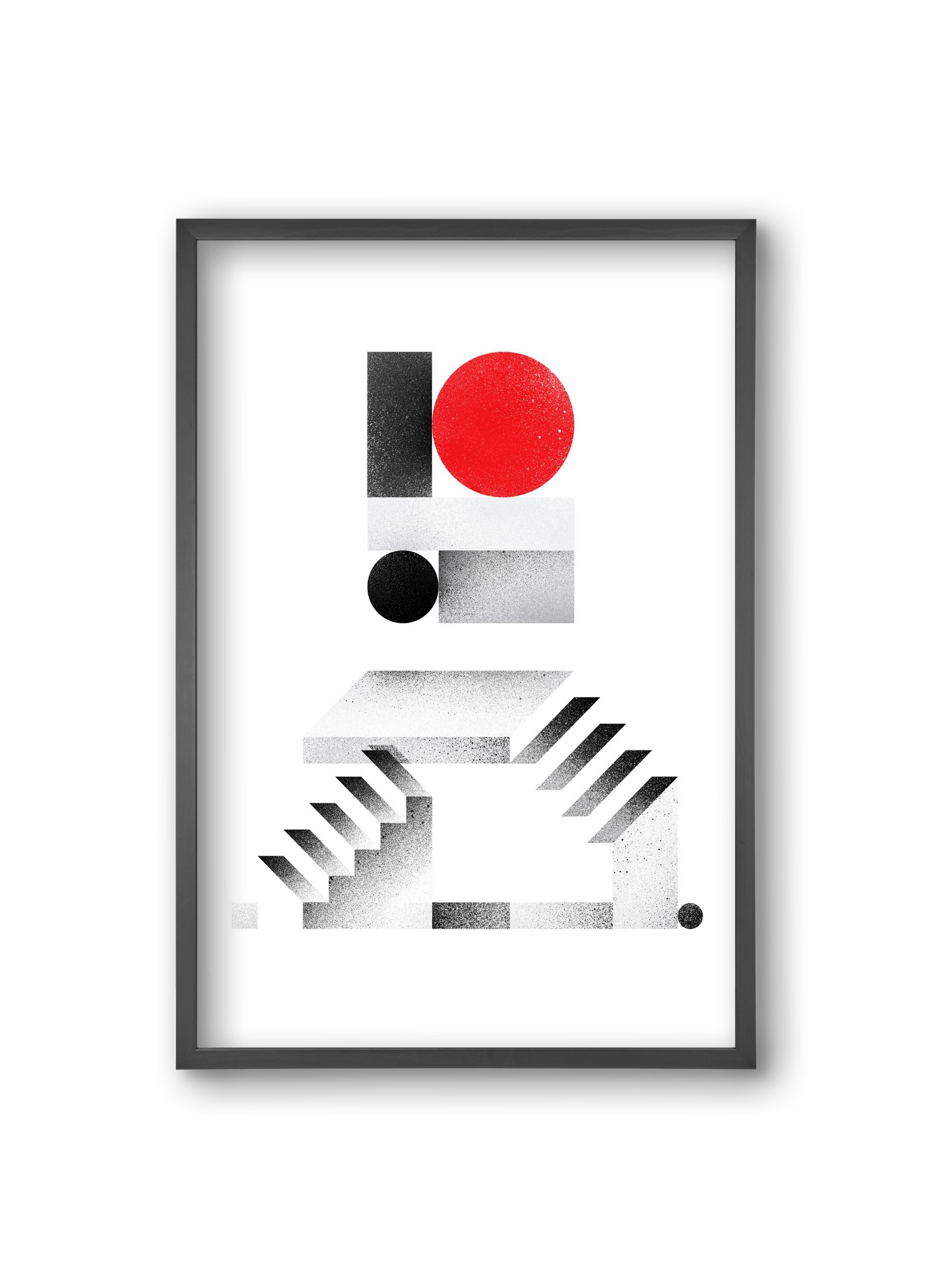 Agora, 20x30 cm (20x30 cm), Fekete keret