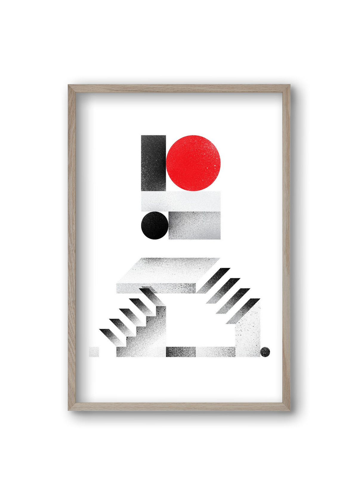 Agora, 20x30 cm (20x30 cm), Tölgy keret