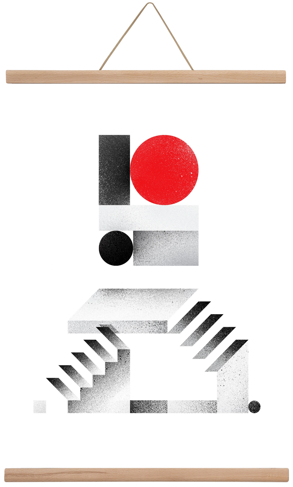 Agora, 40x60 cm (40x60 cm), Tölgy akasztó