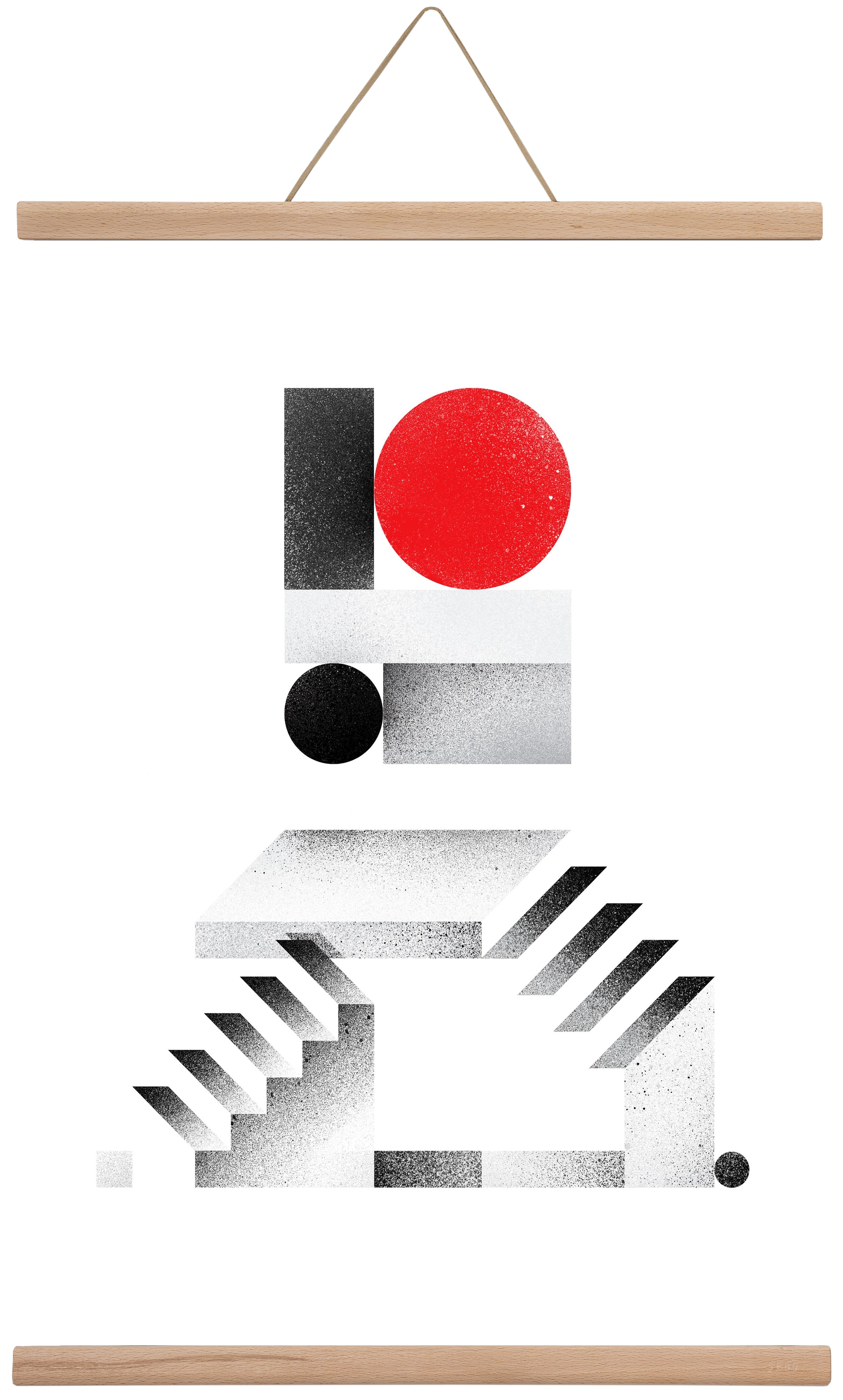 Agora, 40x60 cm (40x60 cm), Tölgy akasztó