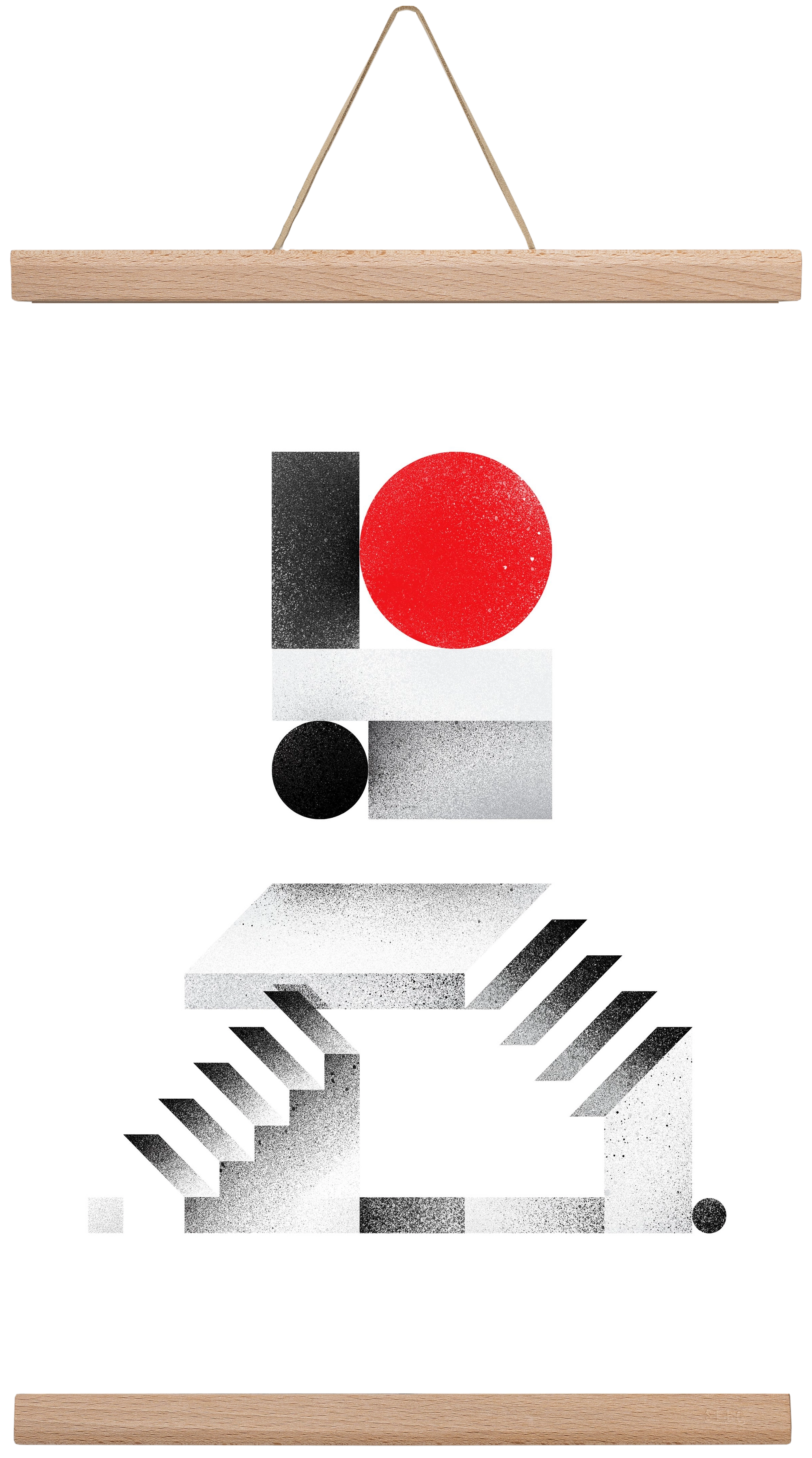 Agora, 30x45 cm (30x45 cm), Tölgy akasztó