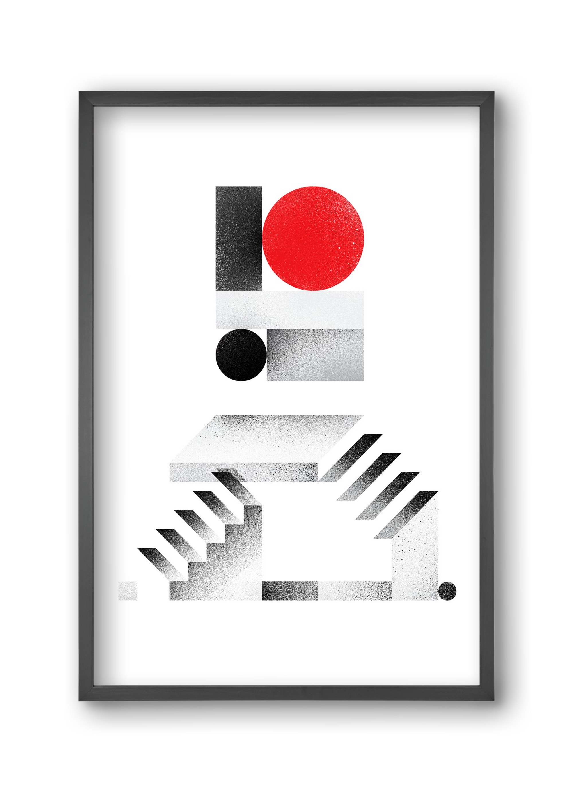 Agora, 30x45 cm (30x45 cm), Fekete keret