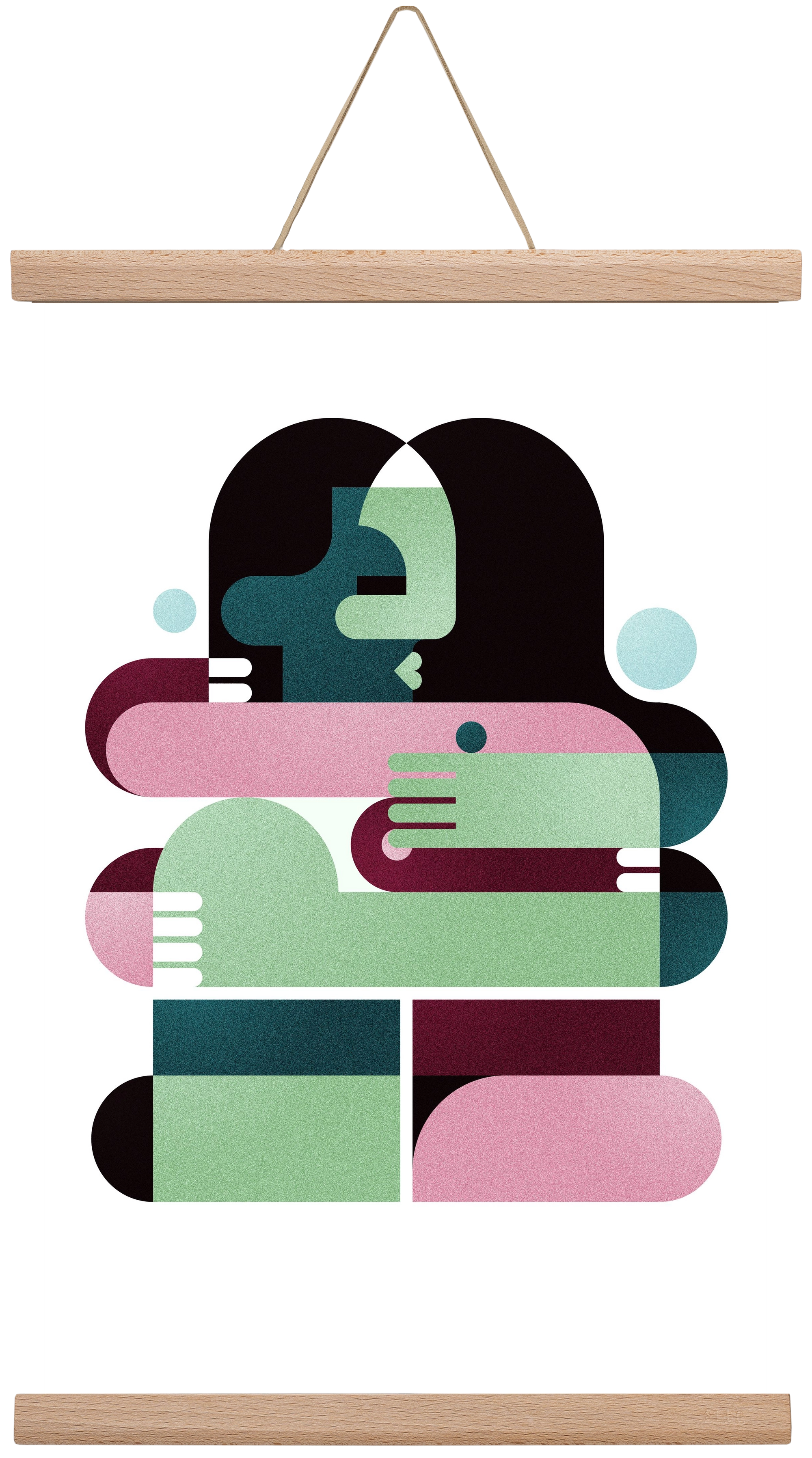 Paris, 30x45 cm (30x45 cm), Tölgy akasztó