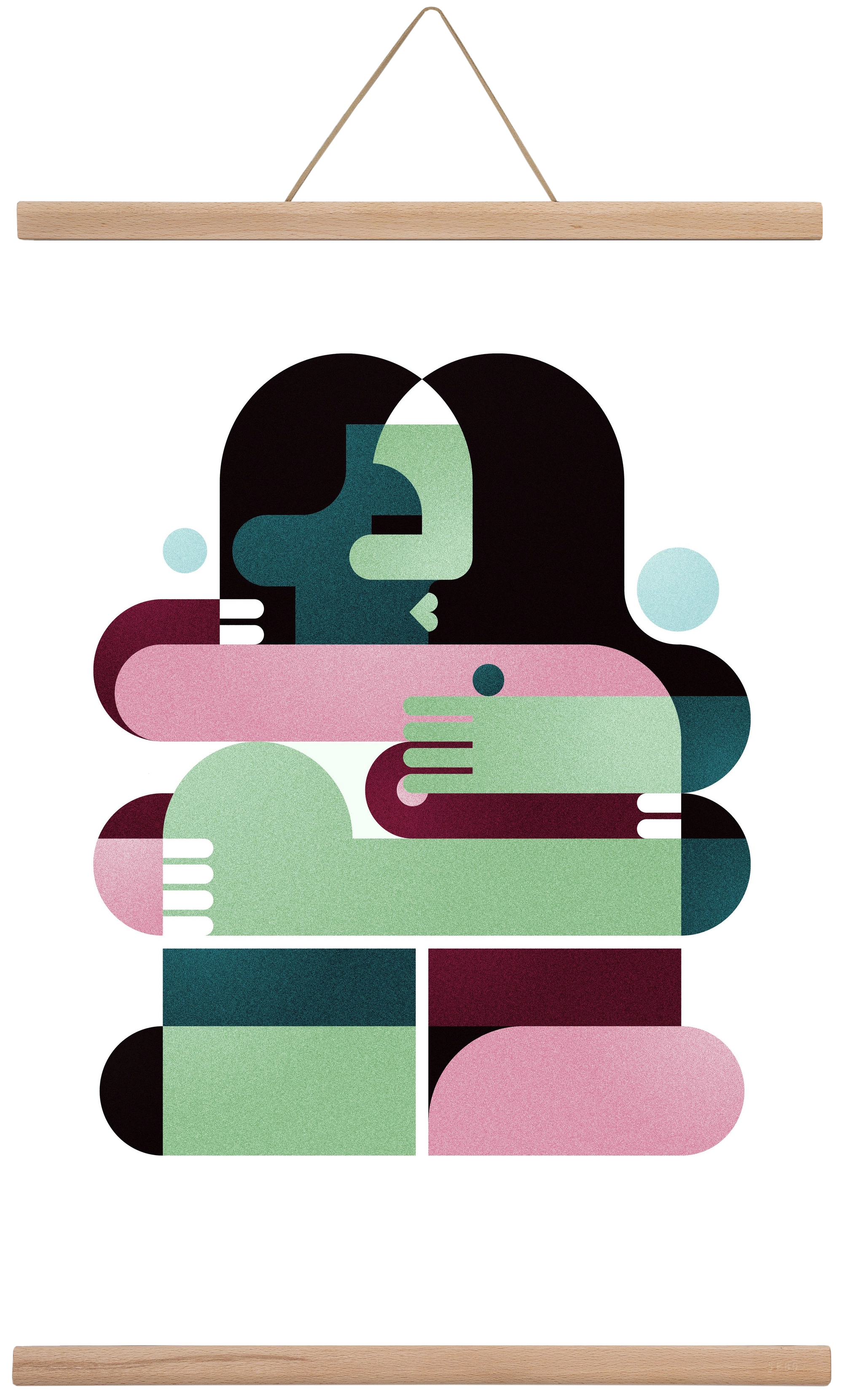 Paris, 40x60 cm (40x60 cm), Tölgy akasztó