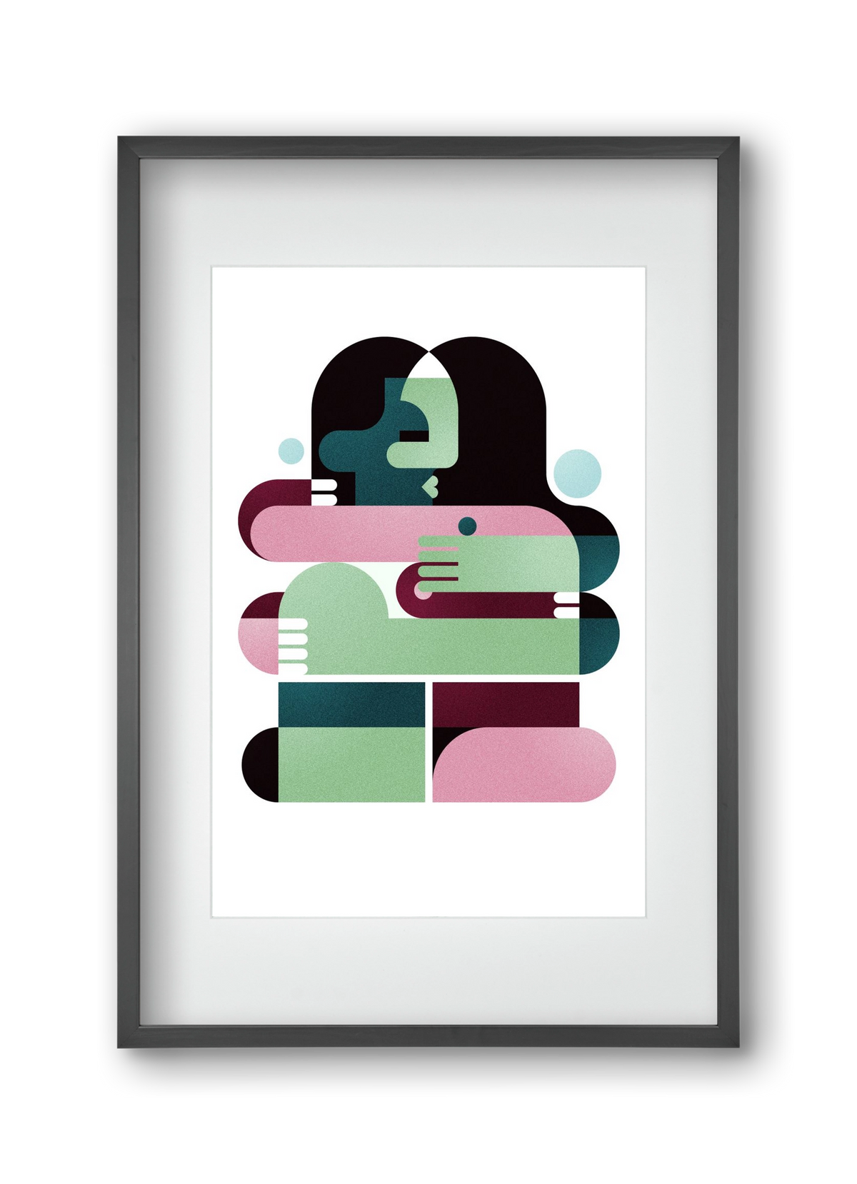 Paris, 30x45 cm (20x30 cm), Fekete keret, paszpartuval