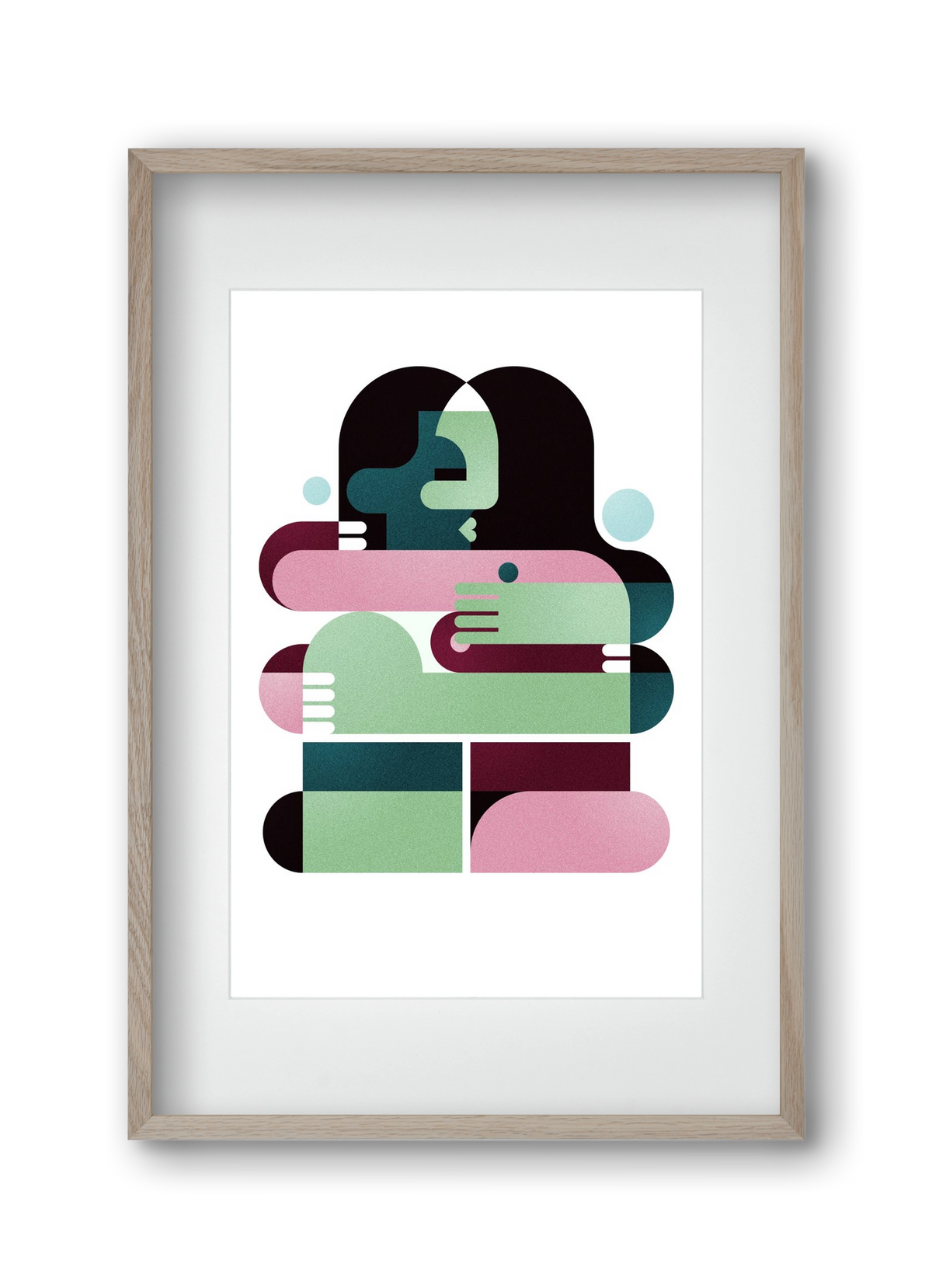 Paris, 30x45 cm (20x30 cm), Tölgy keret, paszpartuval