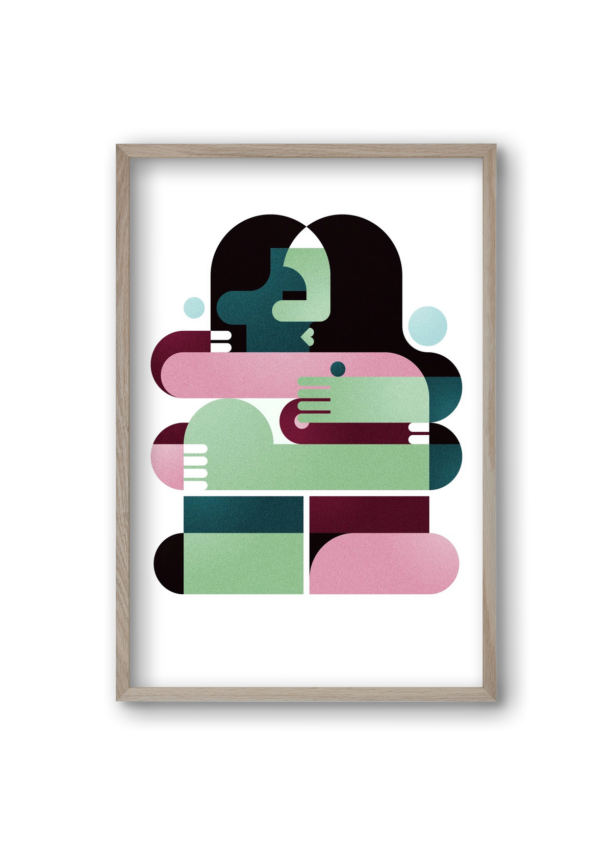 Paris, 20x30 cm (20x30 cm), Tölgy keret