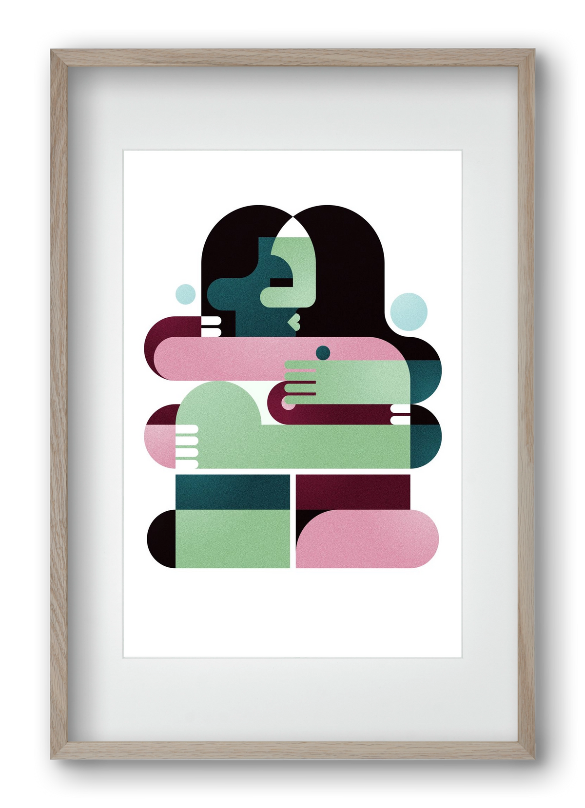 Paris, 40x60 cm (30x45 cm), Tölgy keret, paszpartuval