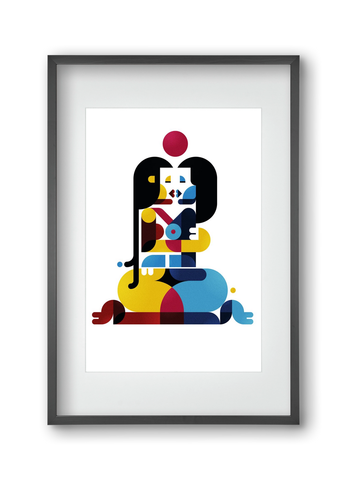 Berlin, 30x45 cm (20x30 cm), Fekete keret, paszpartuval