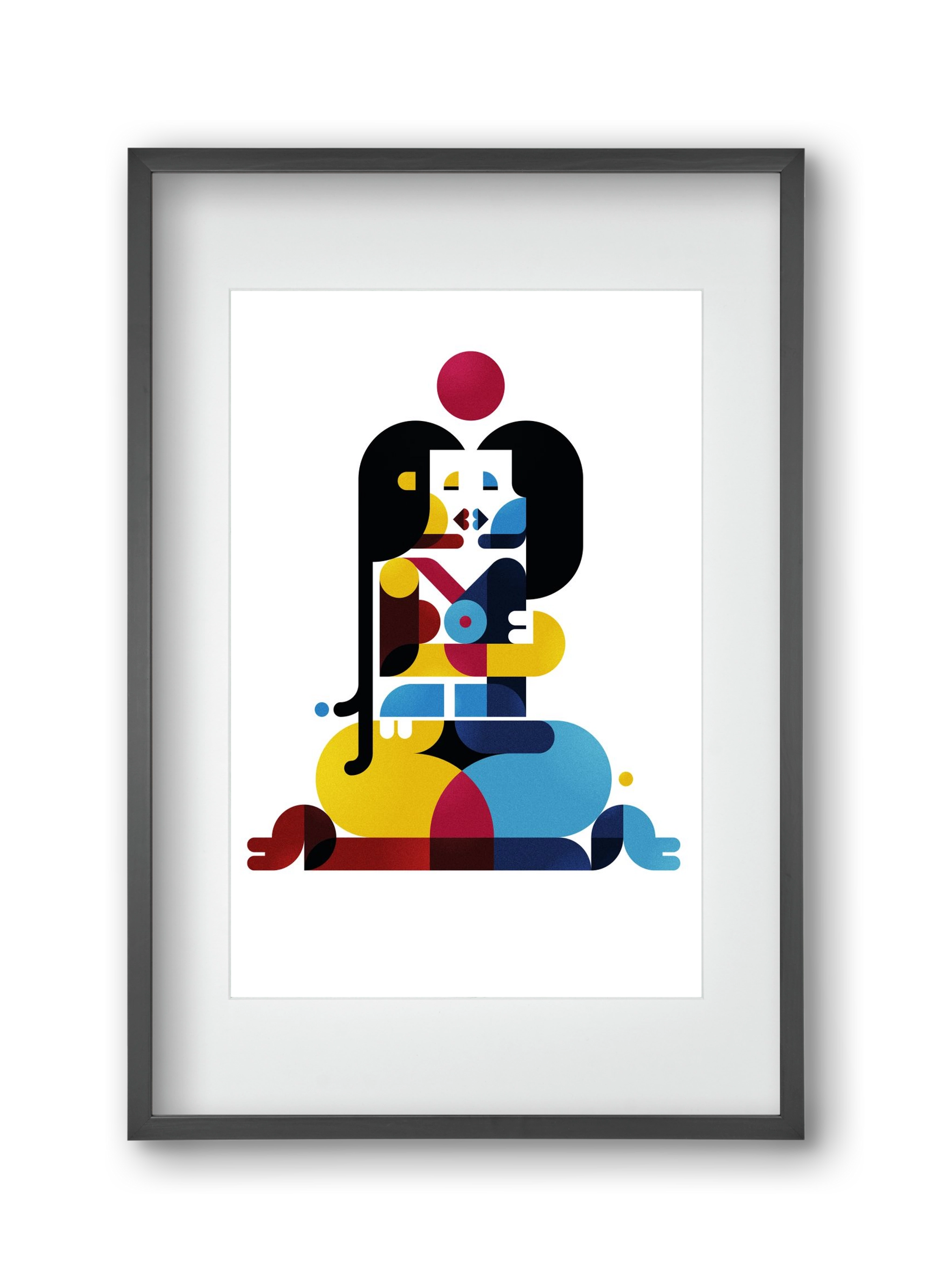 Berlin, 30x45 cm (20x30 cm), Fekete keret, paszpartuval