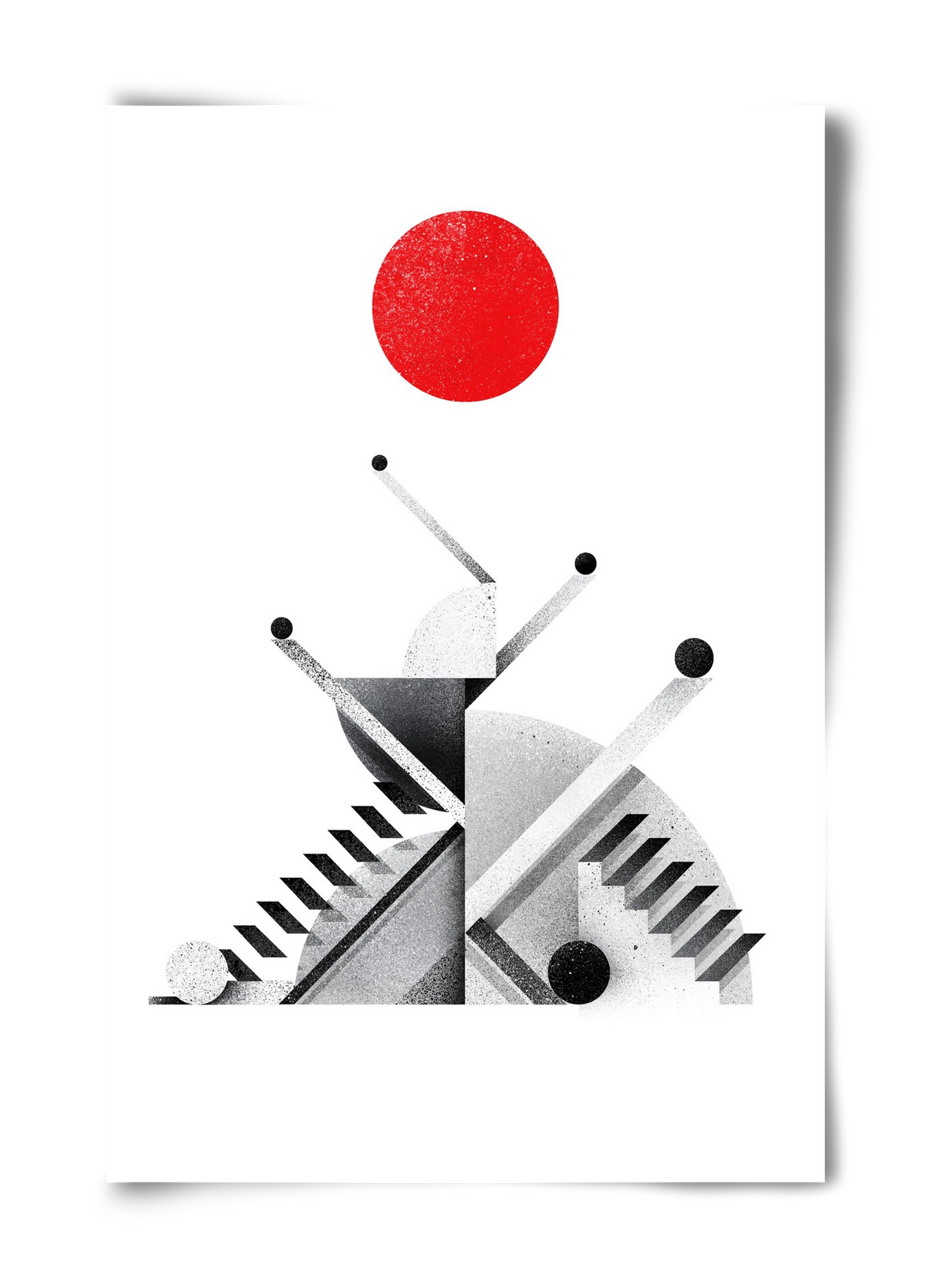 Marble tower, 40x60 cm, Keret nélkül