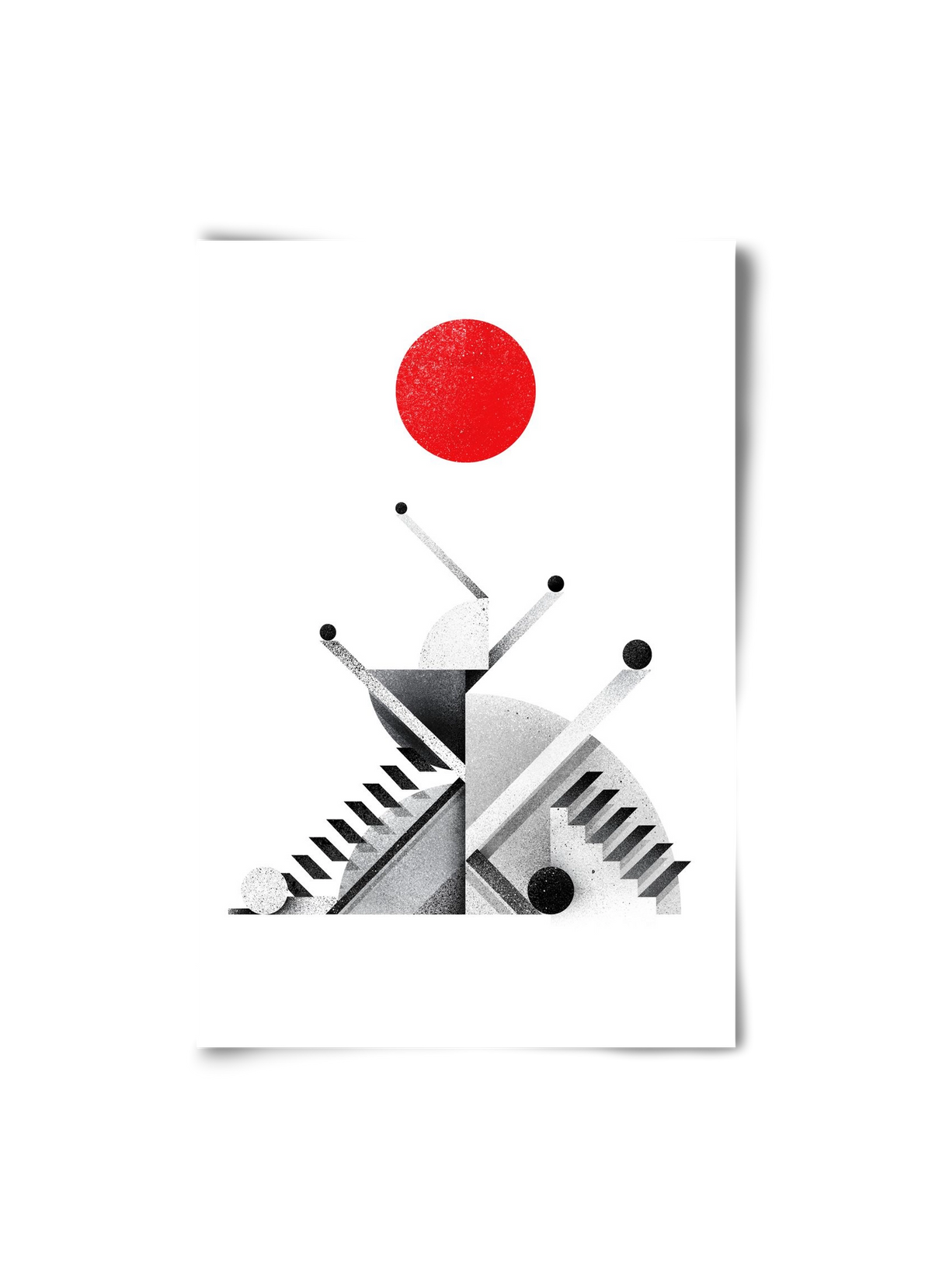 Marble tower, 20x30 cm, Keret nélkül