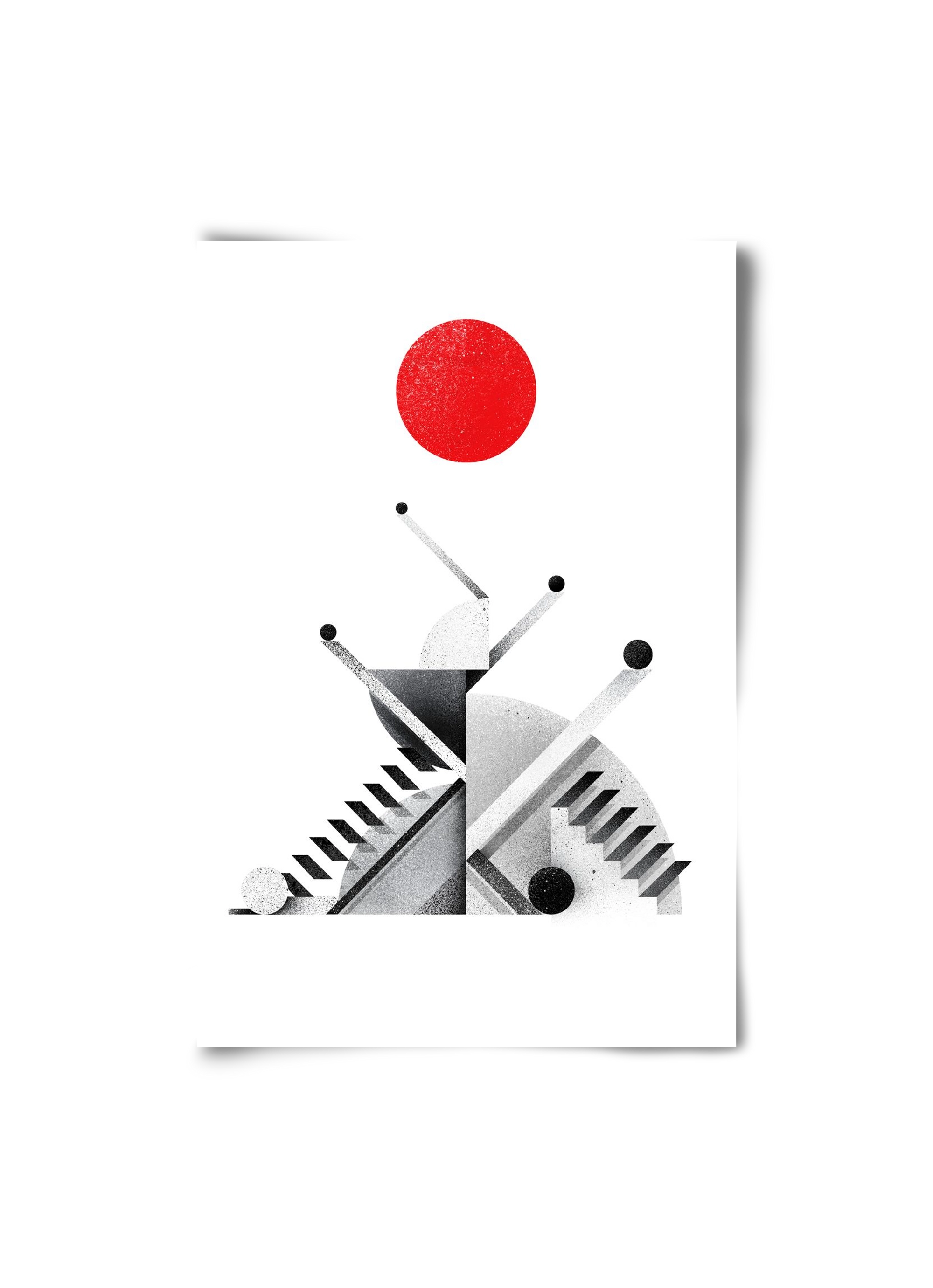 Marble tower, 20x30 cm, Keret nélkül