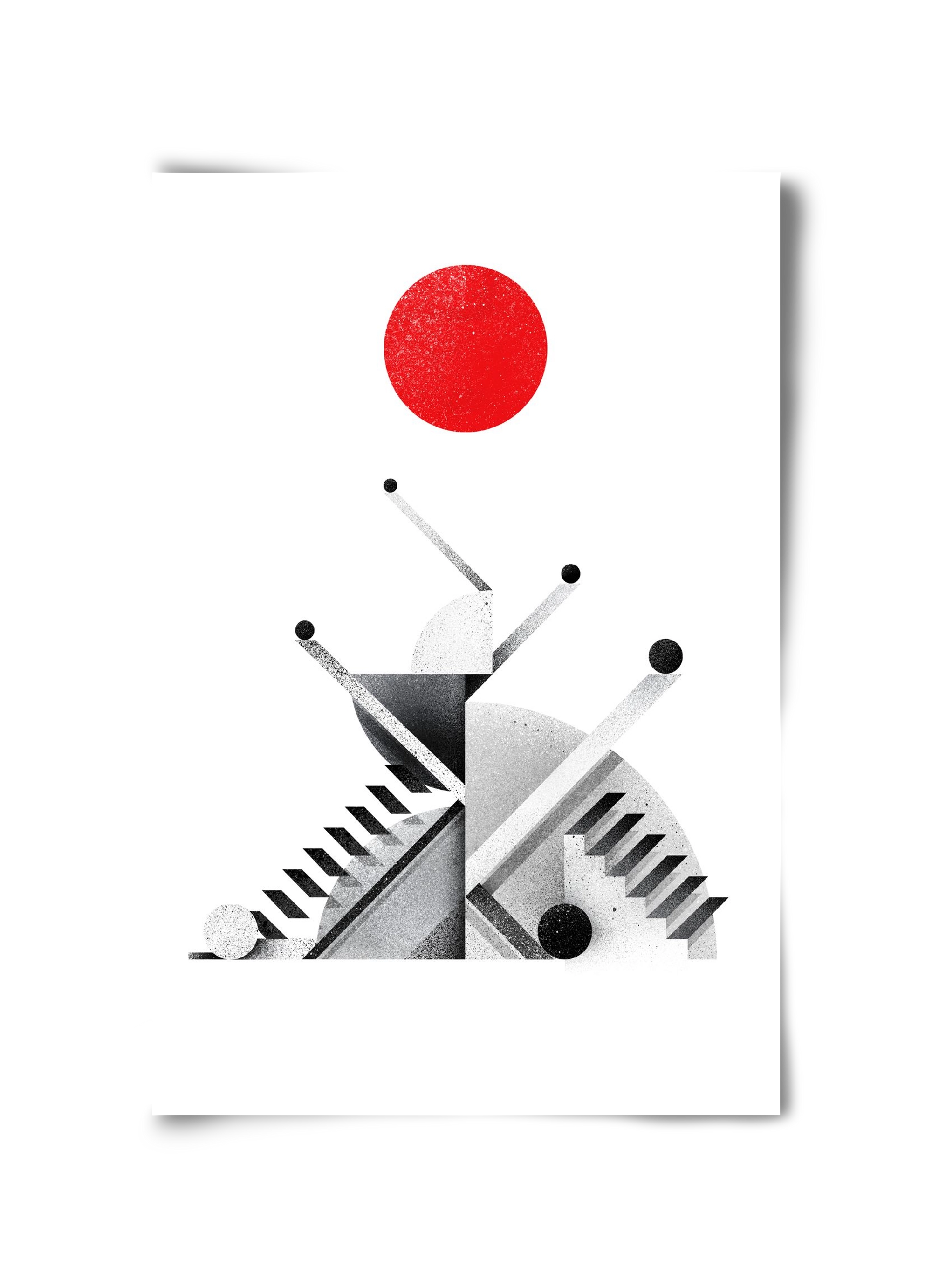 Marble tower, 30x45 cm, Keret nélkül