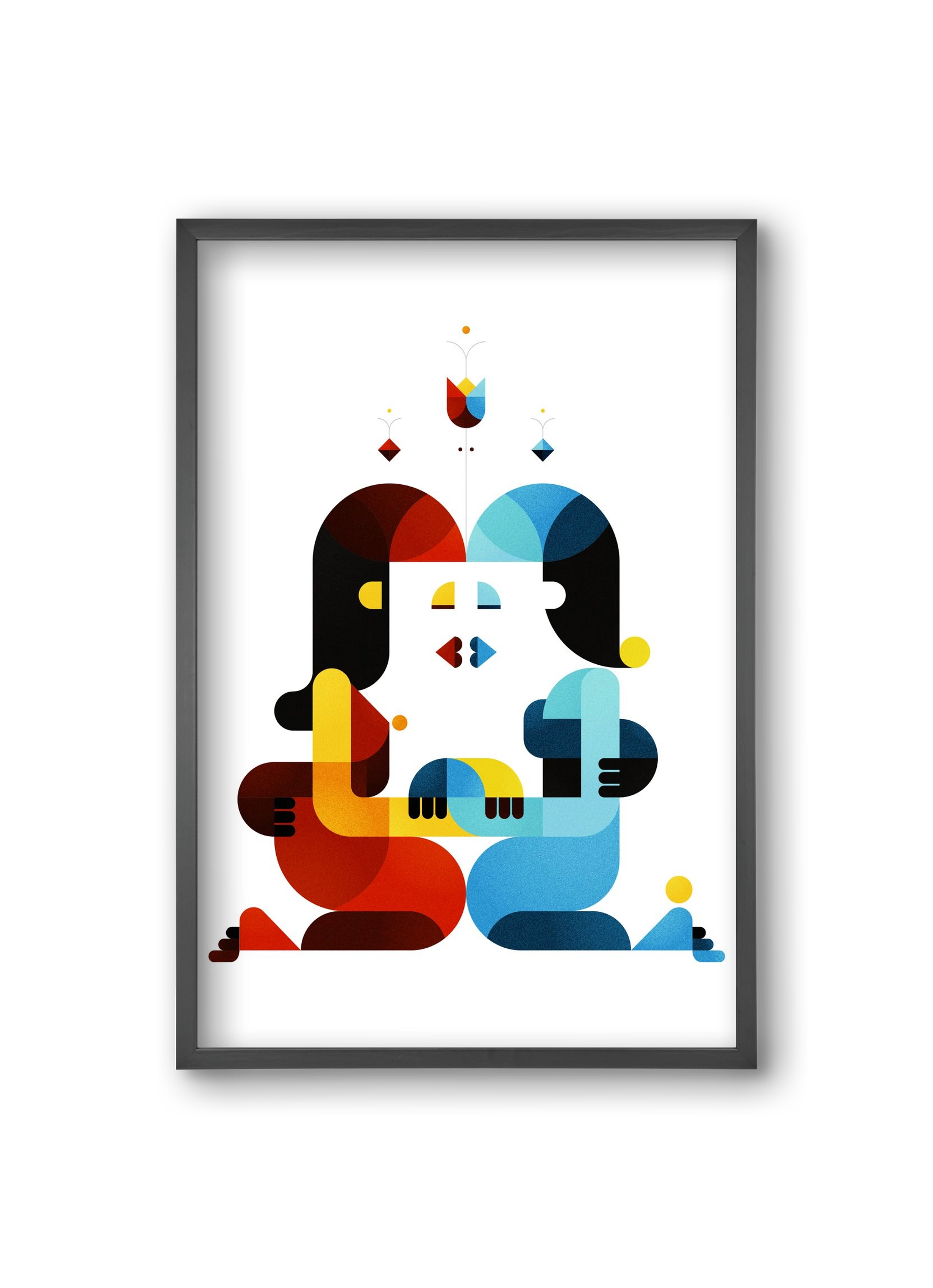 Roma, 20x30 cm (20x30 cm), Fekete keret