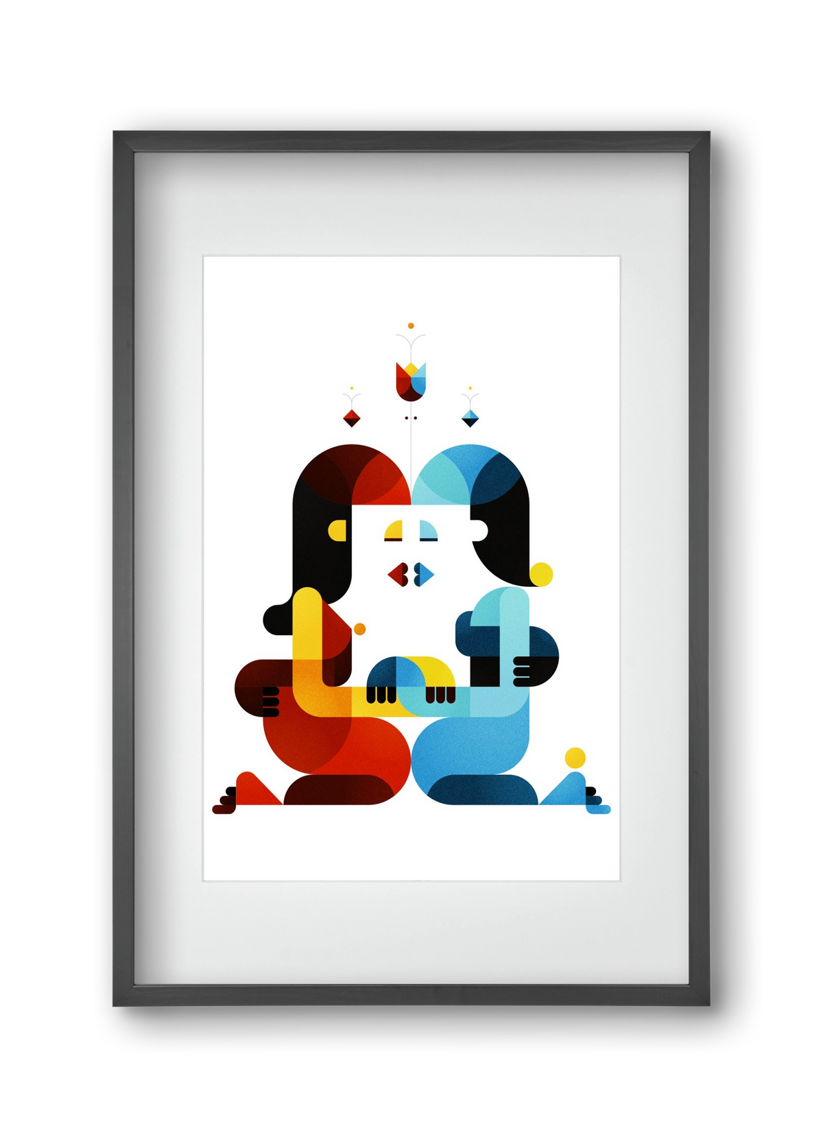 Roma, 30x45 cm (20x30 cm), Fekete keret, paszpartuval