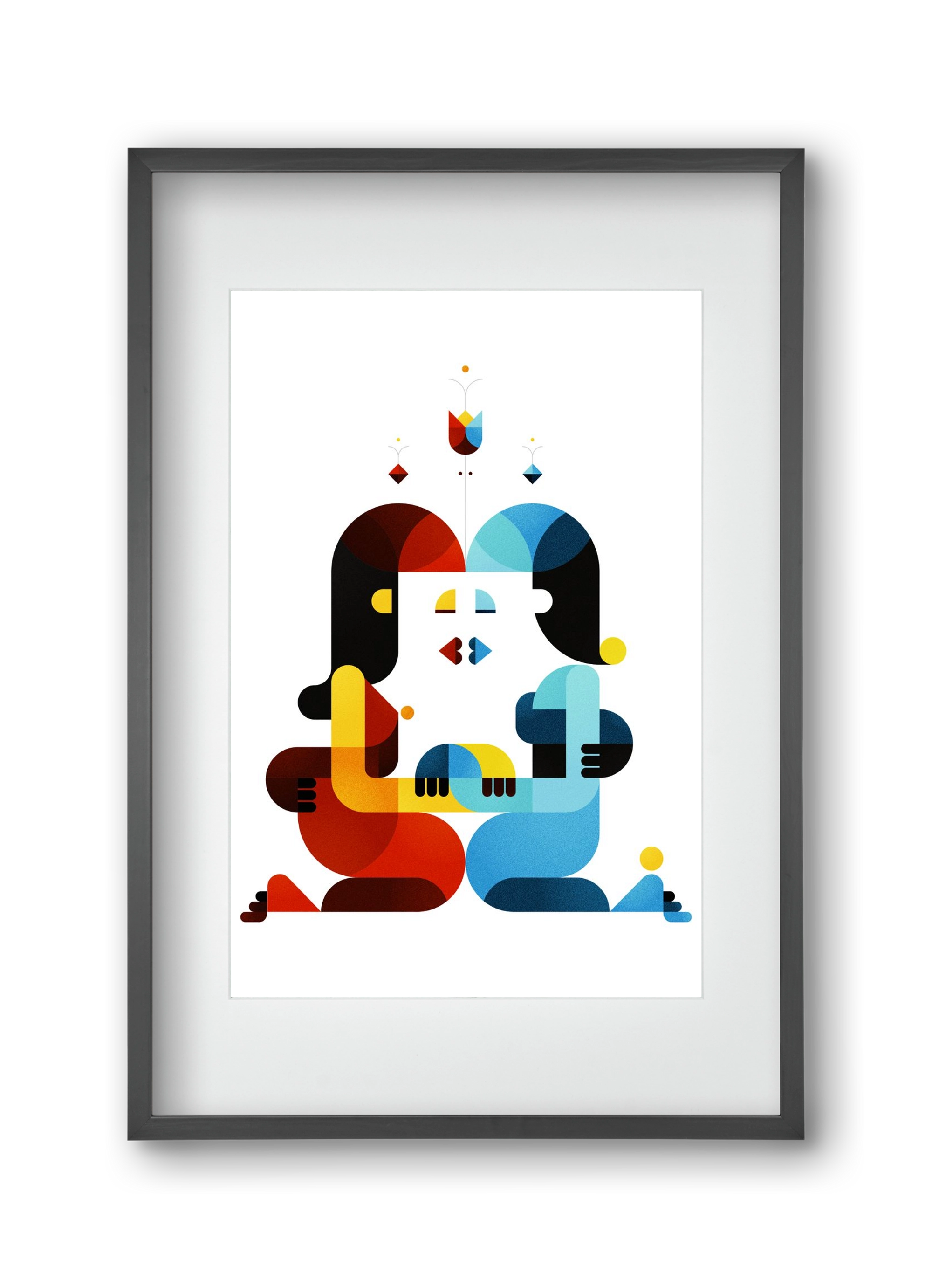 Roma, 30x45 cm (20x30 cm), Fekete keret, paszpartuval