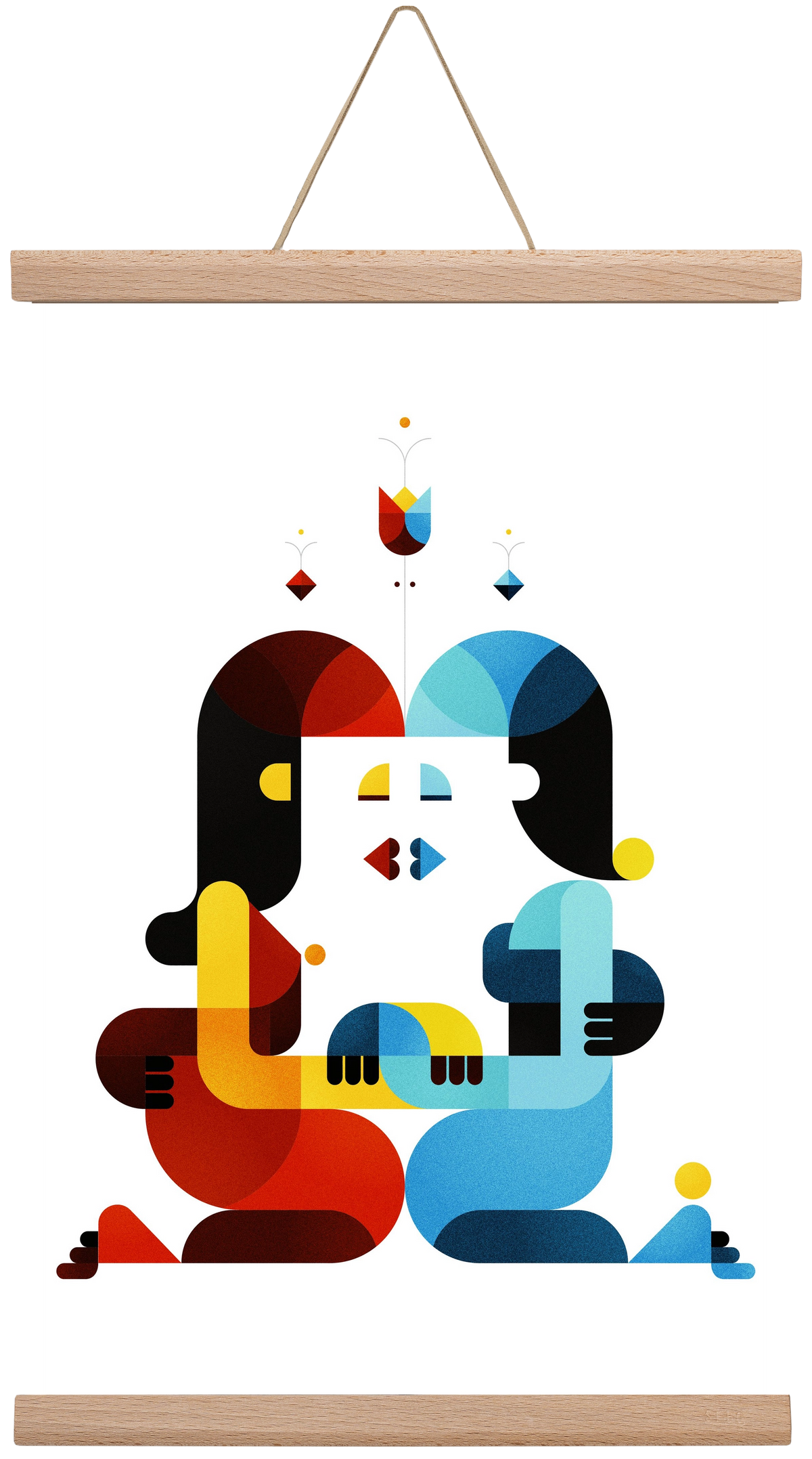 Roma, 30x45 cm (30x45 cm), Tölgy akasztó