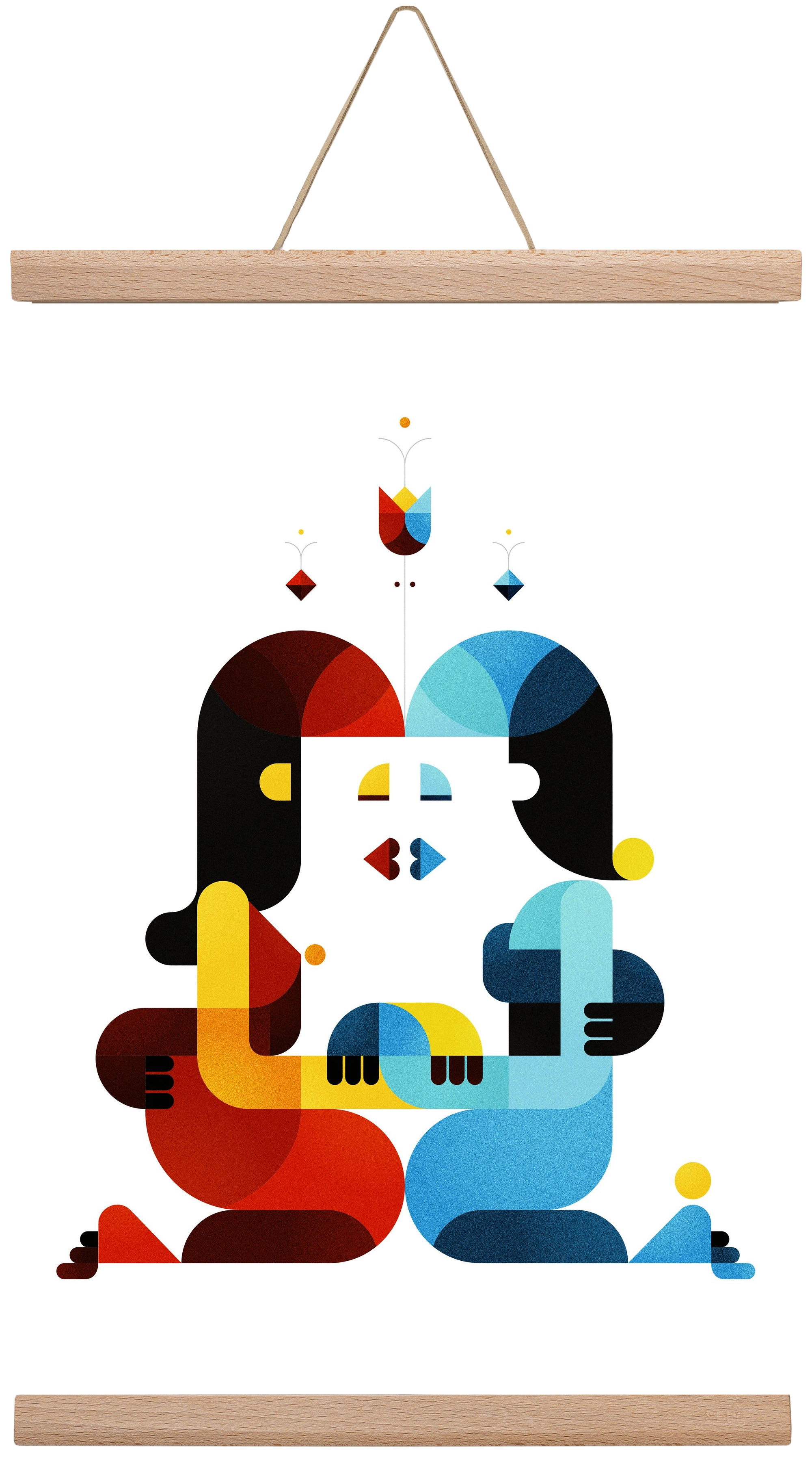 Roma, 30x45 cm (30x45 cm), Tölgy akasztó