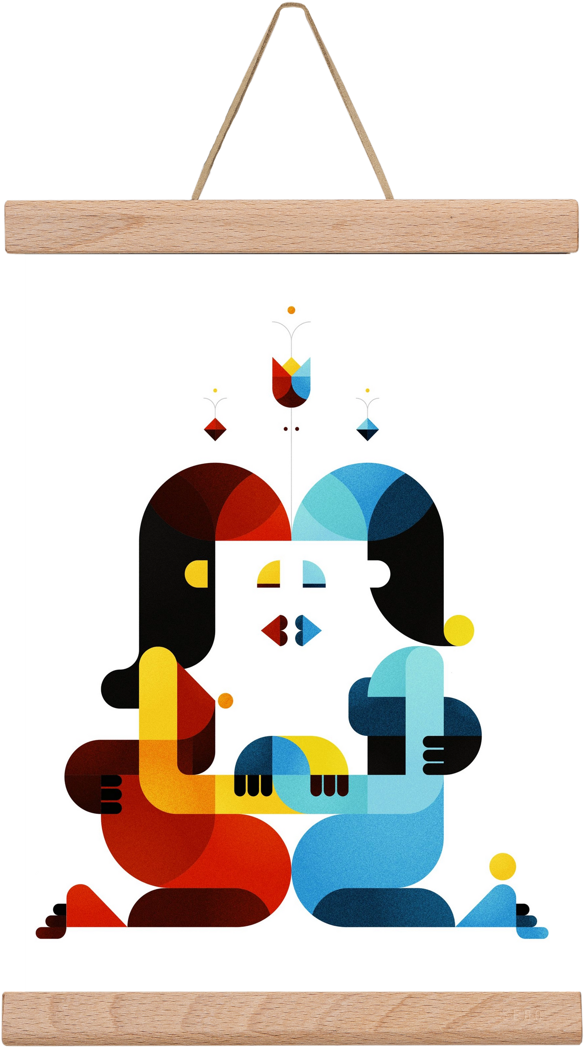 Roma, 20x30 cm (20x30 cm), Tölgy akasztó