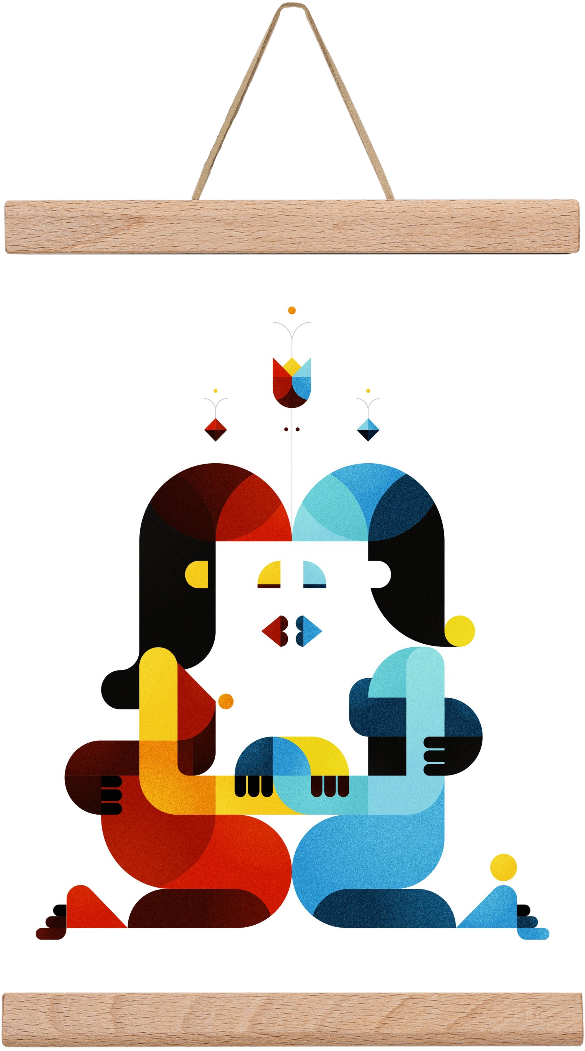 Roma, 20x30 cm (20x30 cm), Tölgy akasztó