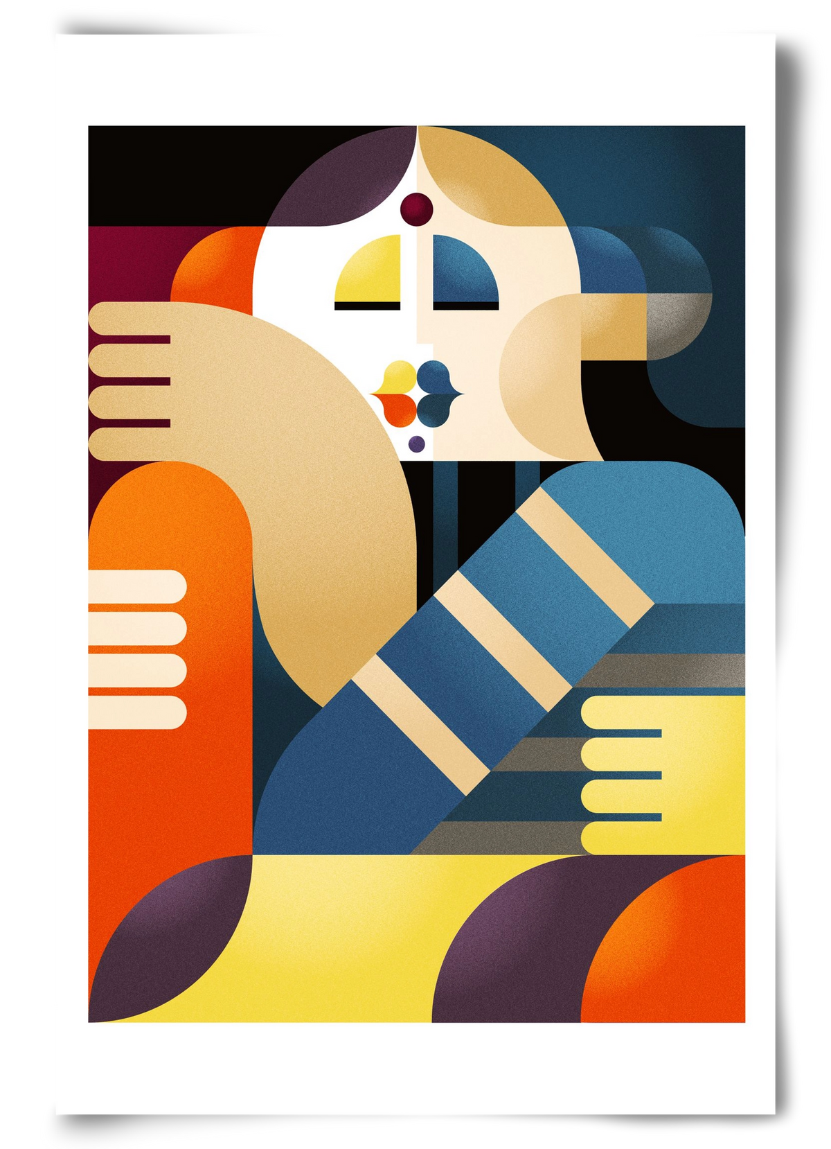 Indian, 60x90 cm, Keret nélkül