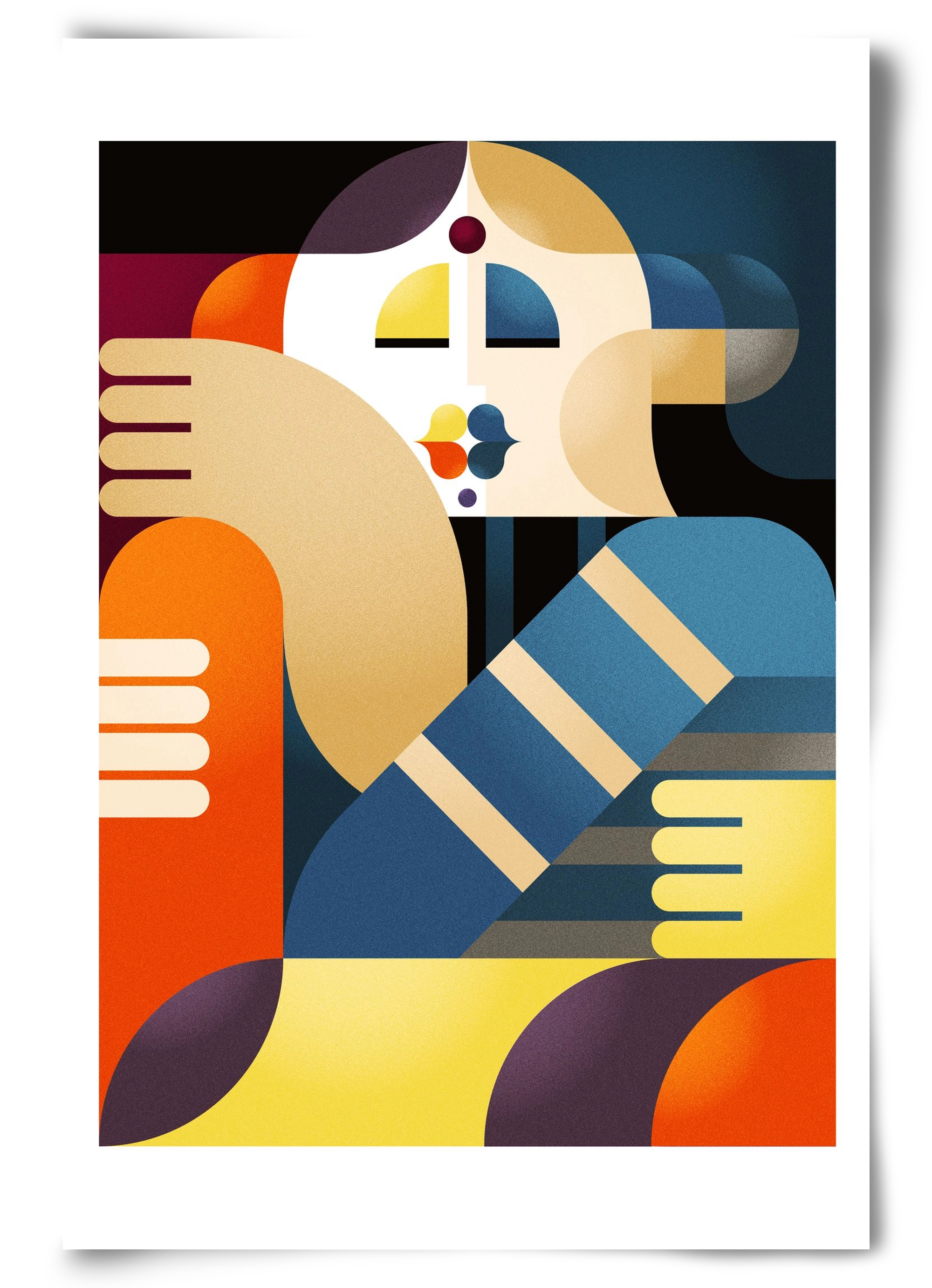 Indian, 60x90 cm, Keret nélkül