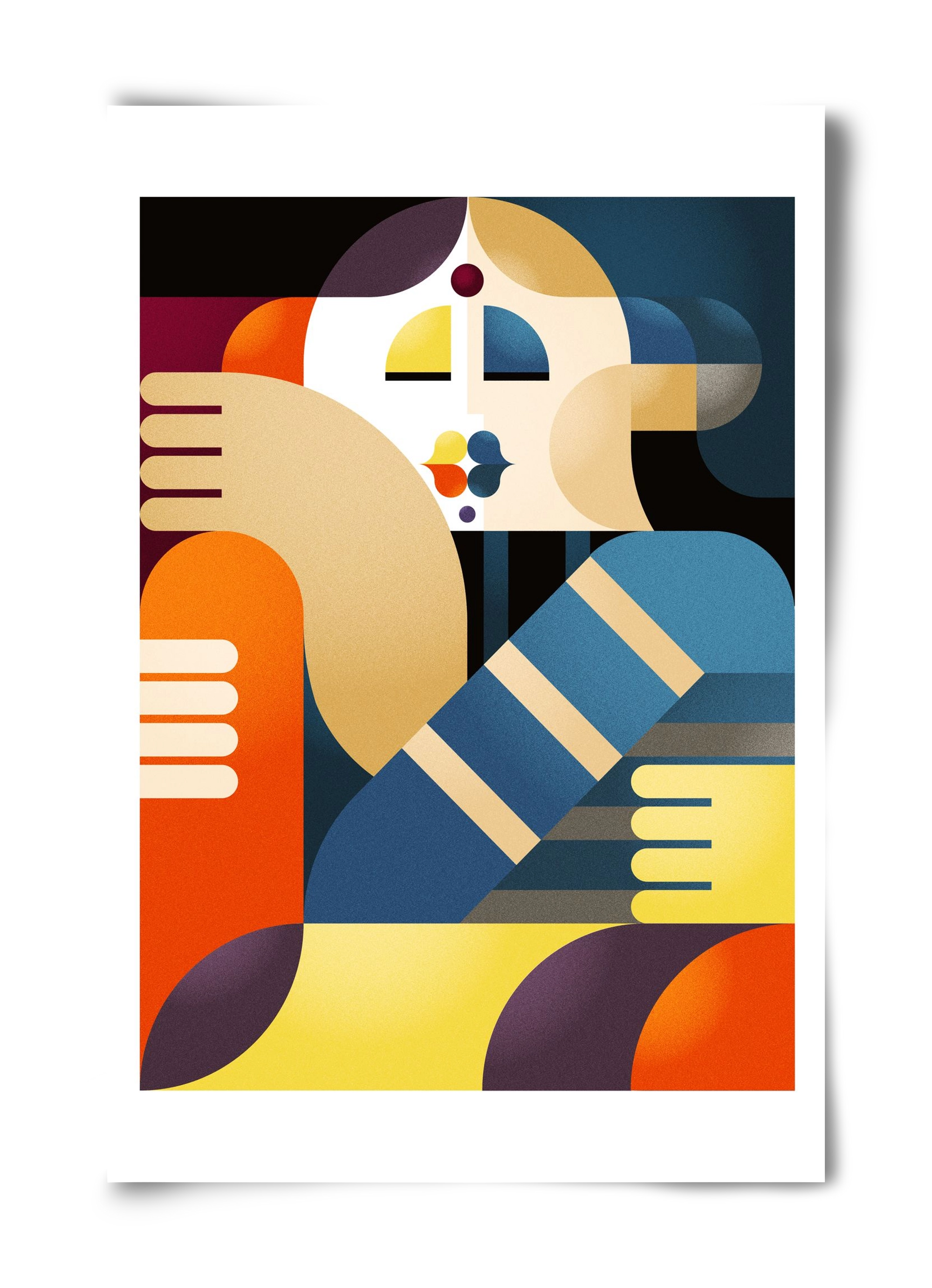 Indian, 40x60 cm, Keret nélkül