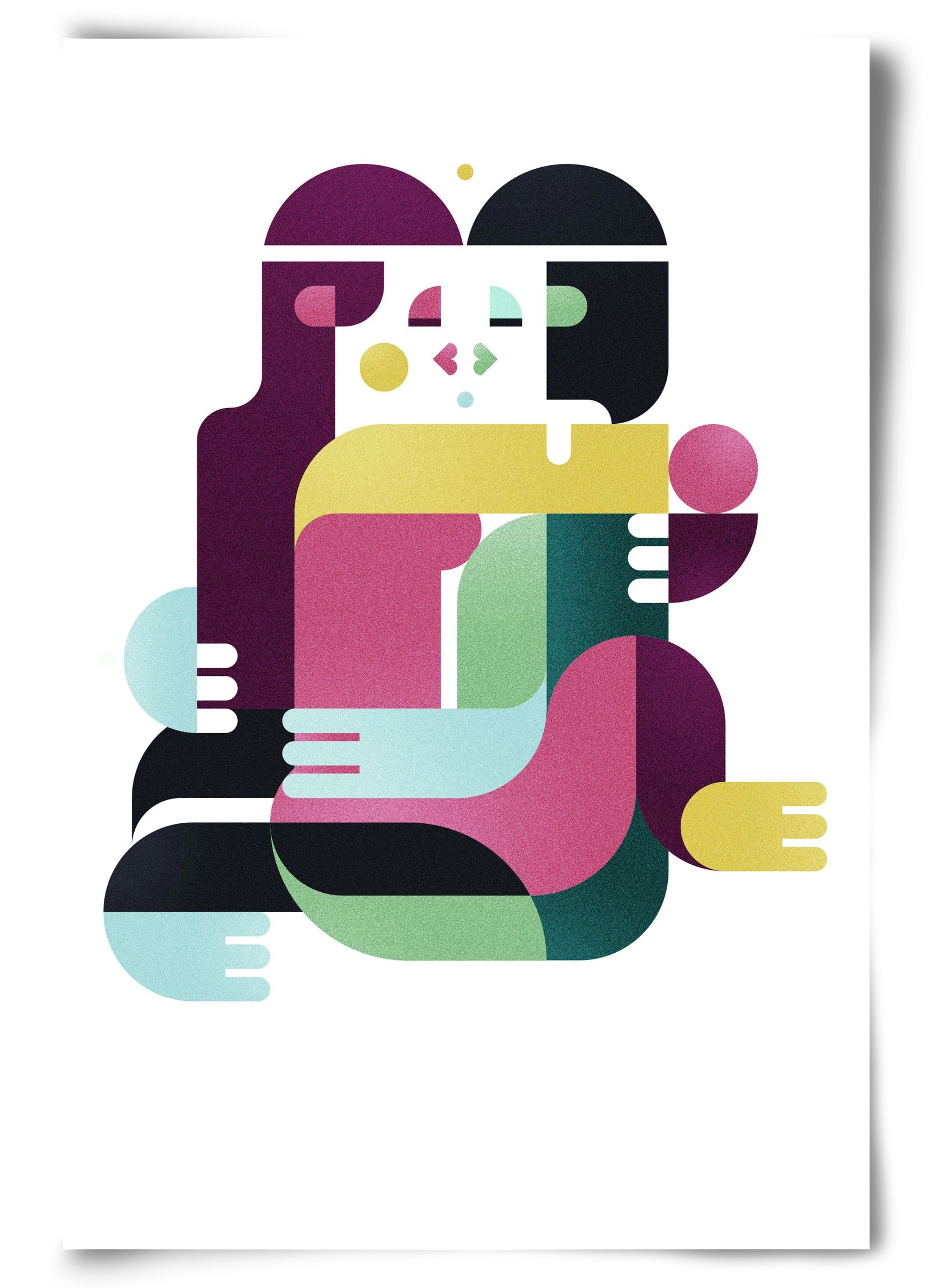 Bombay, 60x90 cm, Keret nélkül