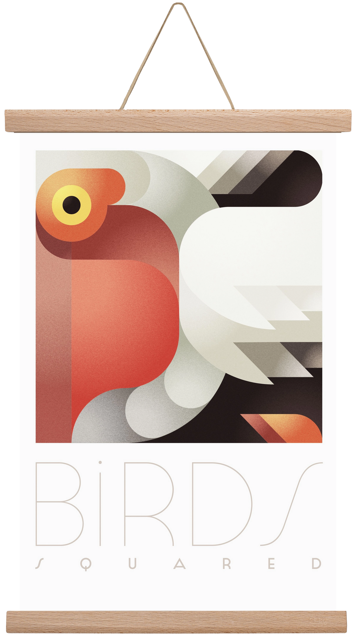 Pelican, 30x45 cm (30x45 cm), Tölgy akasztó