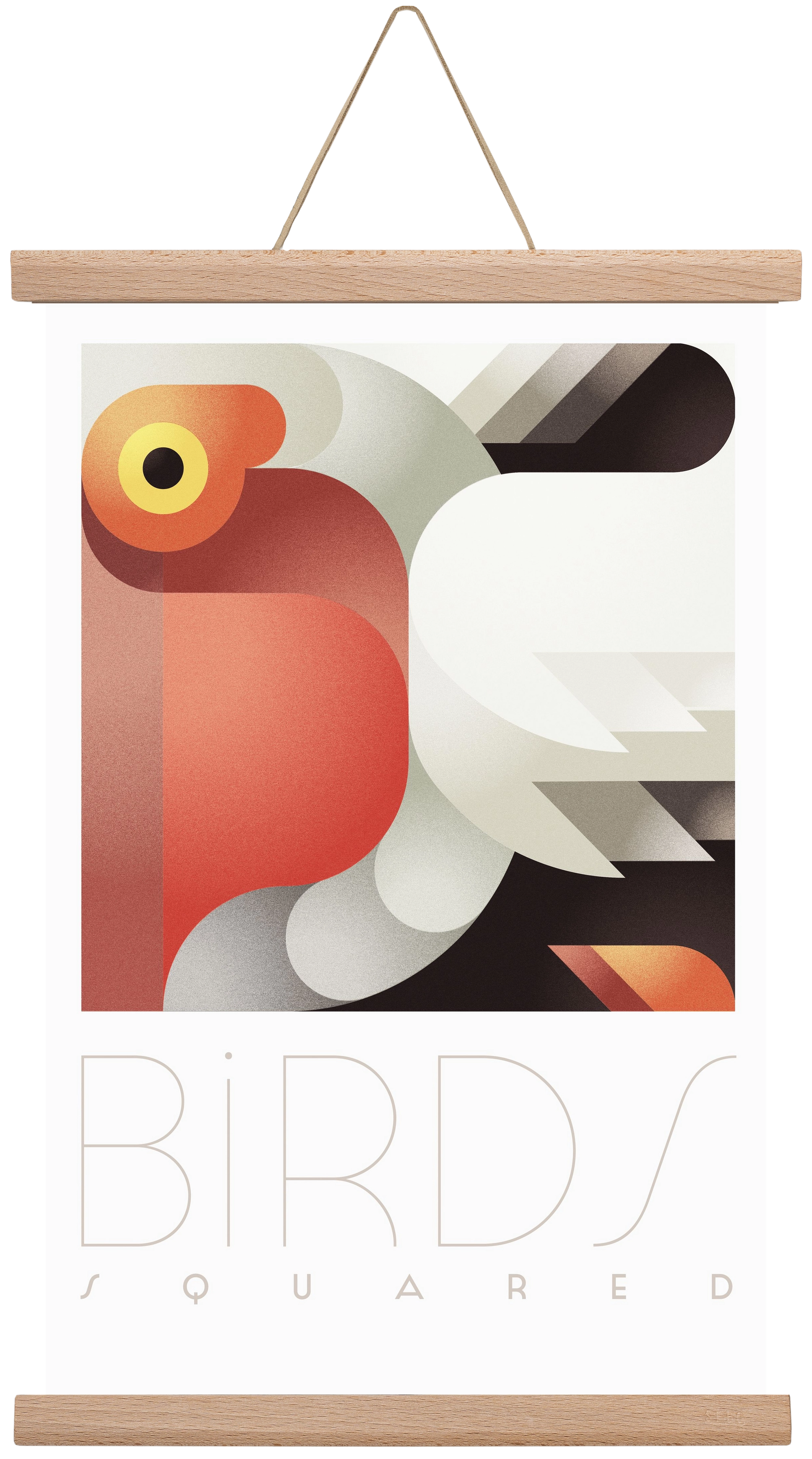 Pelican, 30x45 cm (30x45 cm), Tölgy akasztó