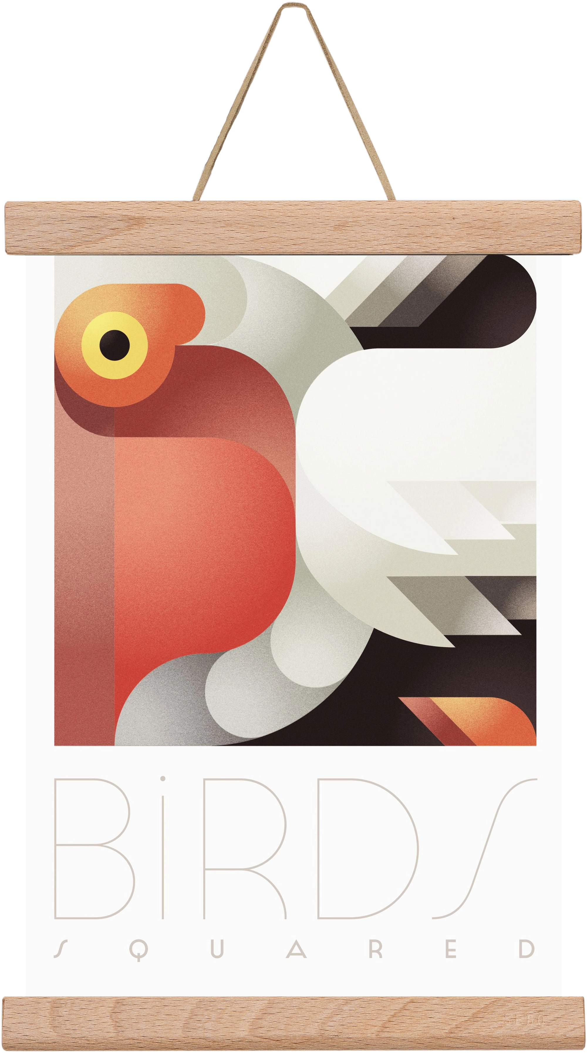 Pelican, 20x30 cm (20x30 cm), Tölgy akasztó