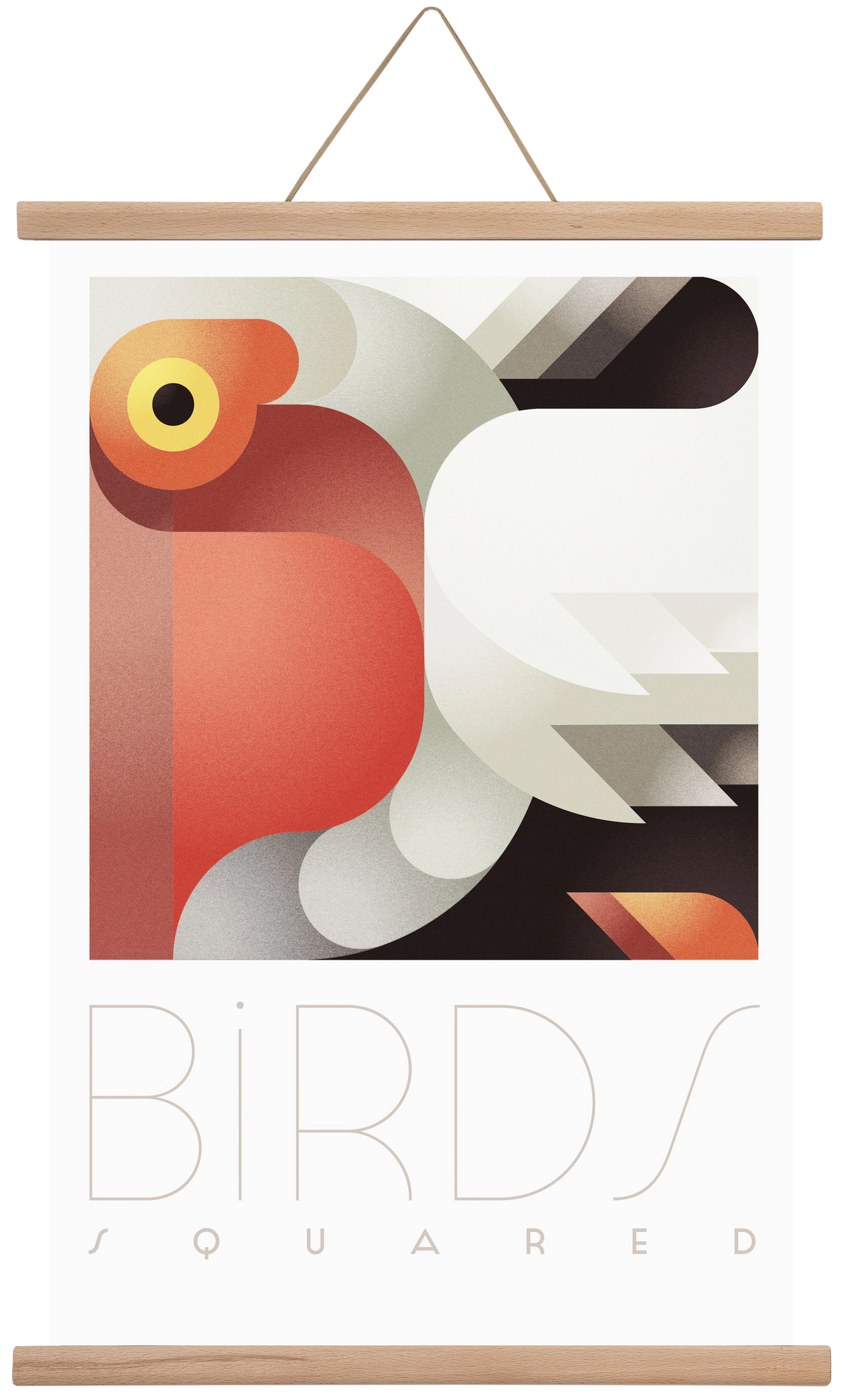 Pelican, 40x60 cm (40x60 cm), Tölgy akasztó