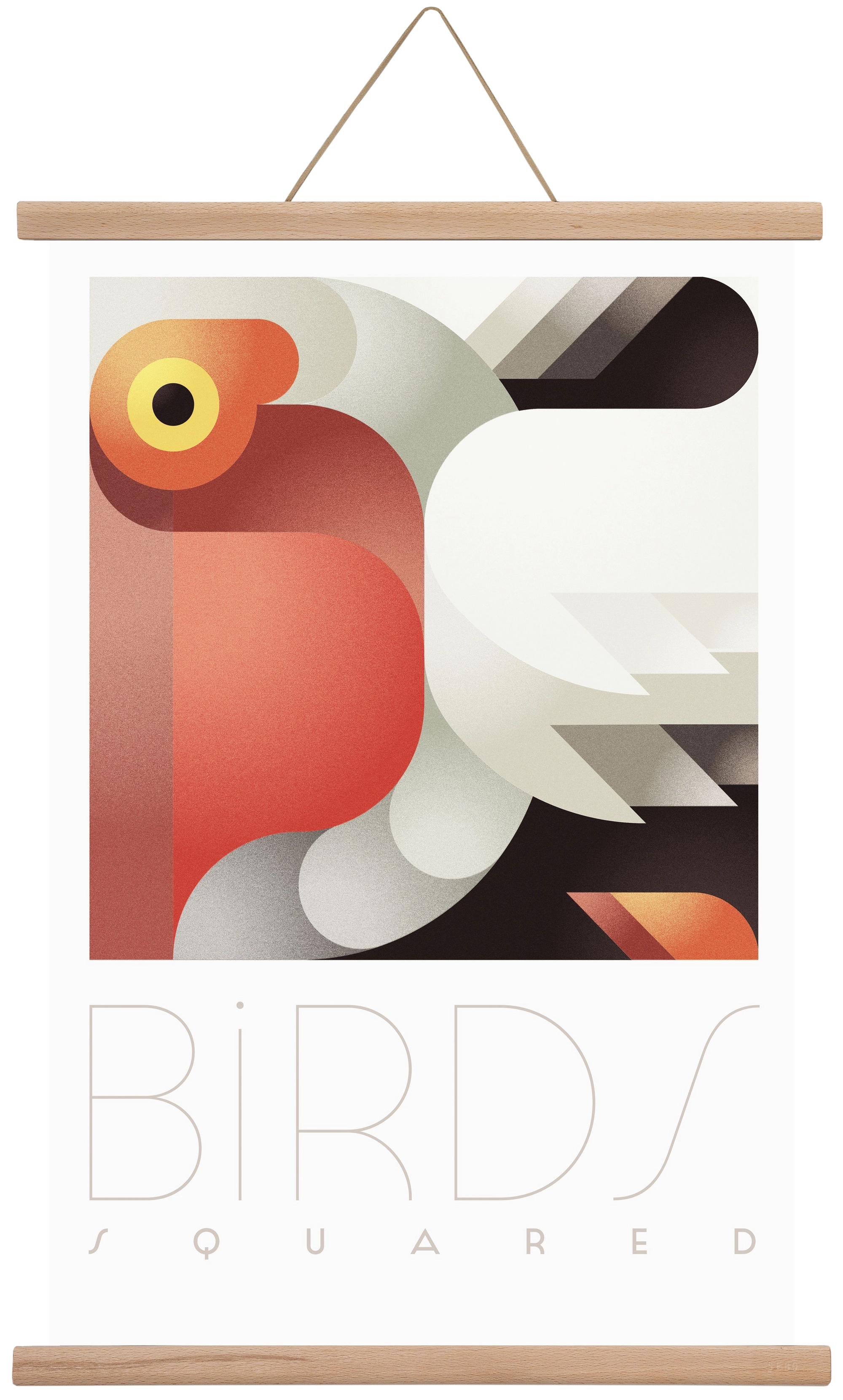 Pelican, 40x60 cm (40x60 cm), Tölgy akasztó