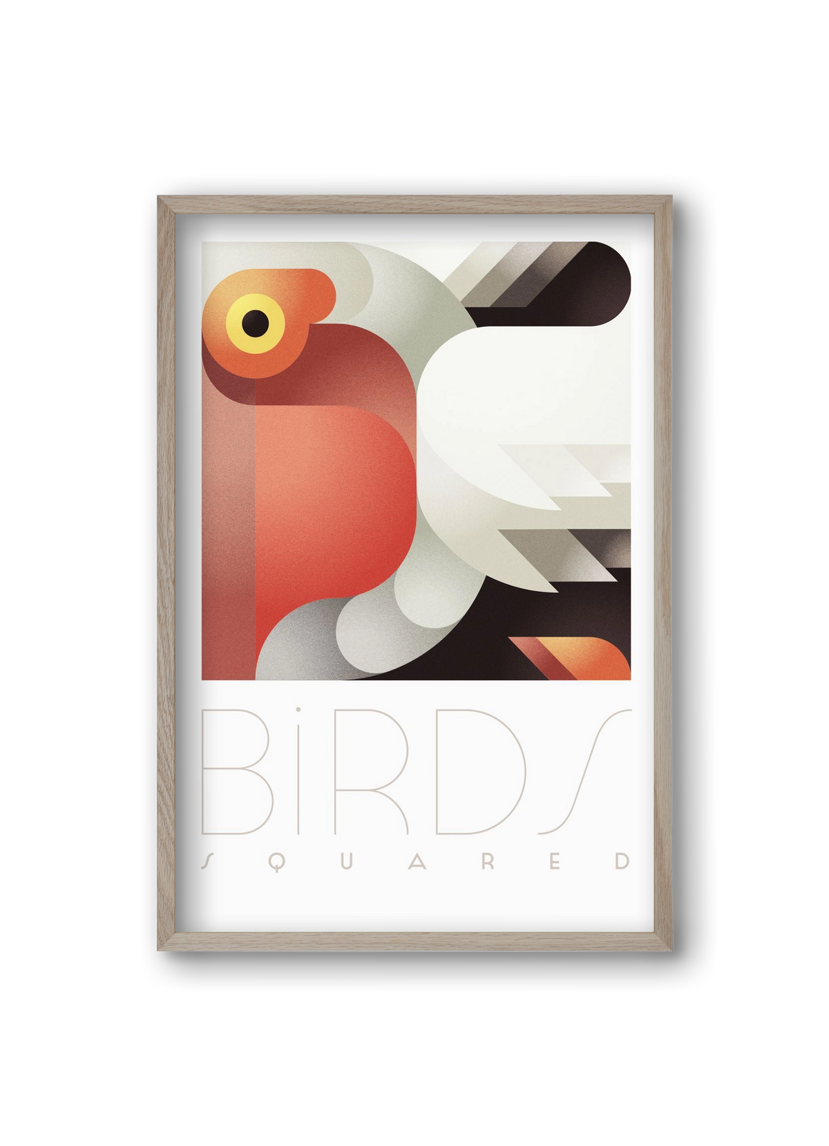 Pelican, 20x30 cm (20x30 cm), Tölgy keret