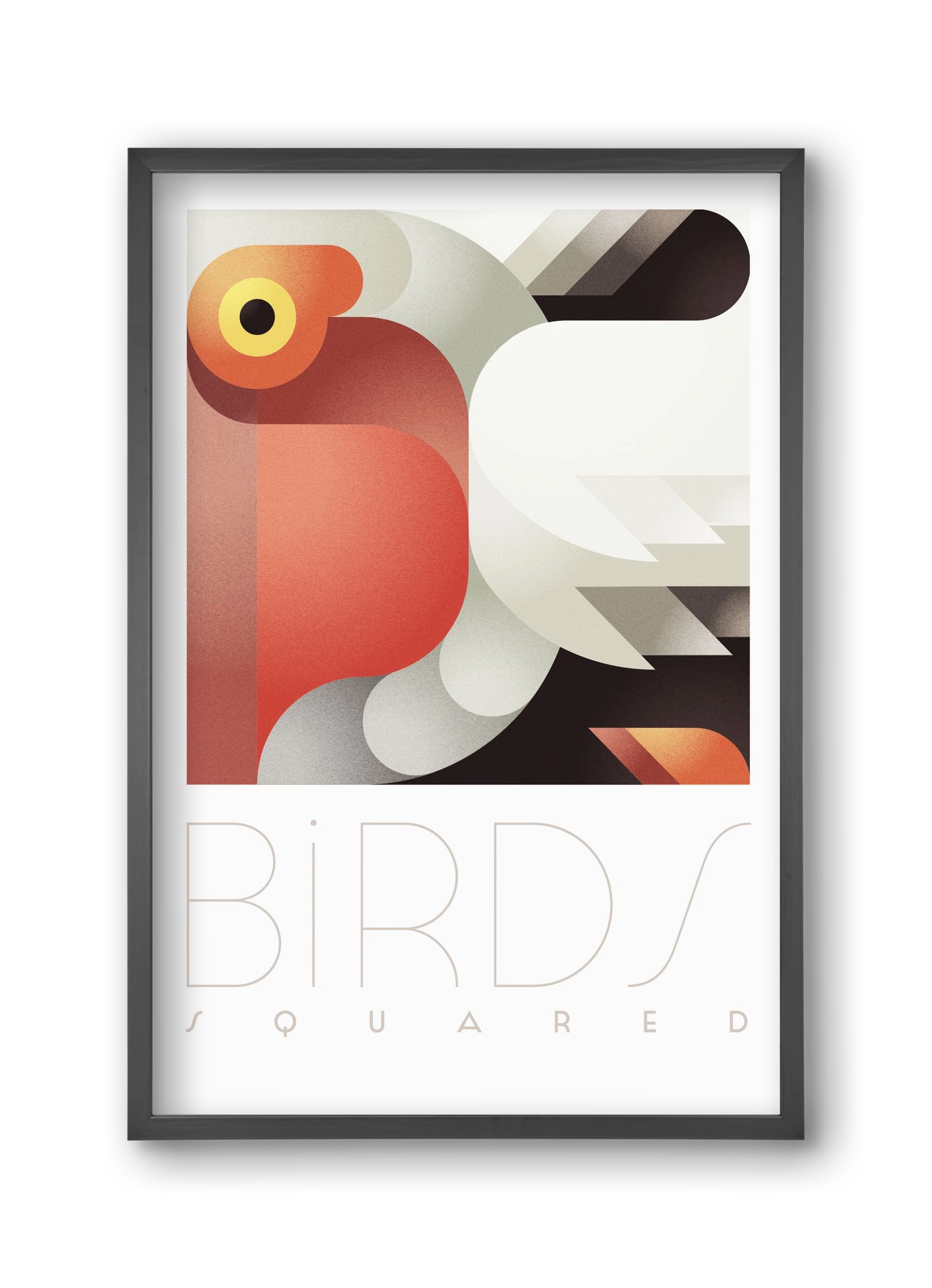 Pelican, 30x45 cm (30x45 cm), Fekete keret