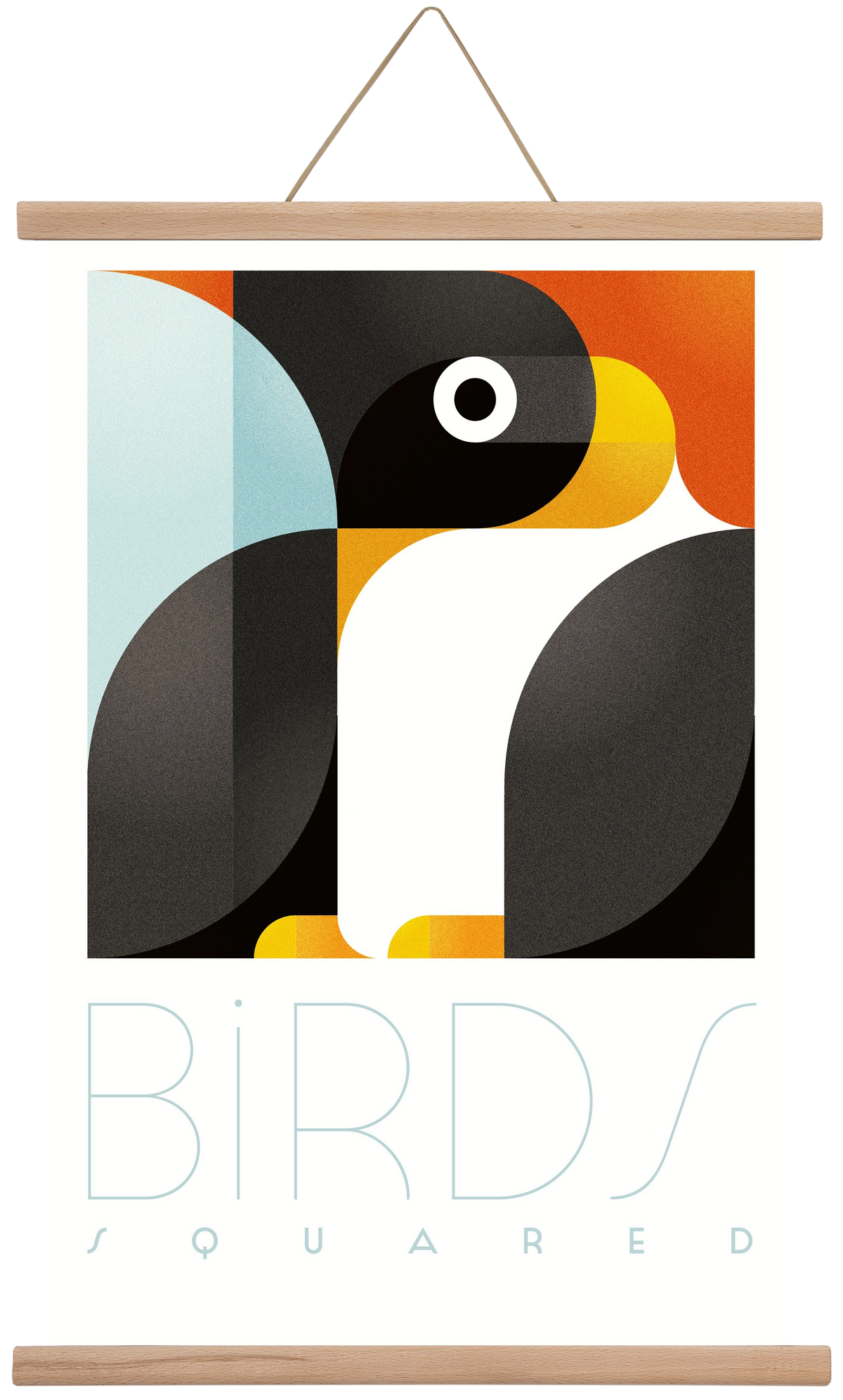 Pingouin, 40x60 cm (40x60 cm), Tölgy akasztó