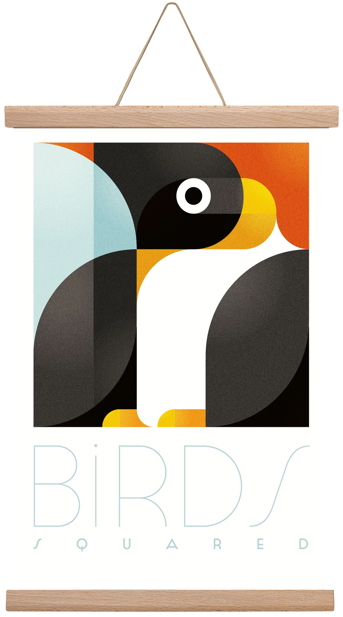 Pingouin, 30x45 cm (30x45 cm), Tölgy akasztó