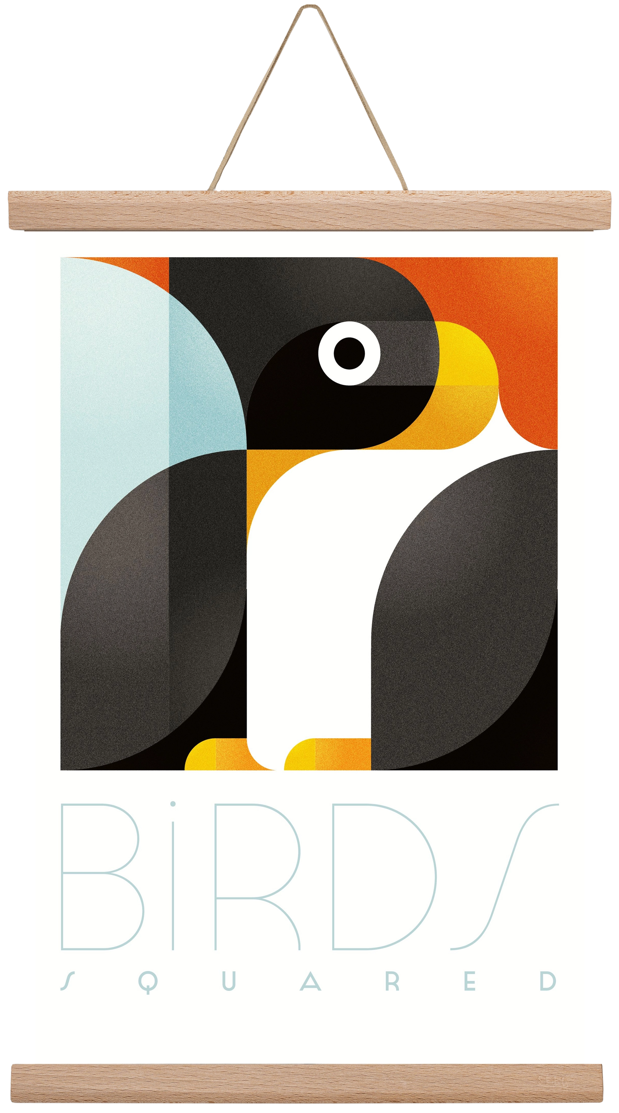 Pingouin, 30x45 cm (30x45 cm), Tölgy akasztó