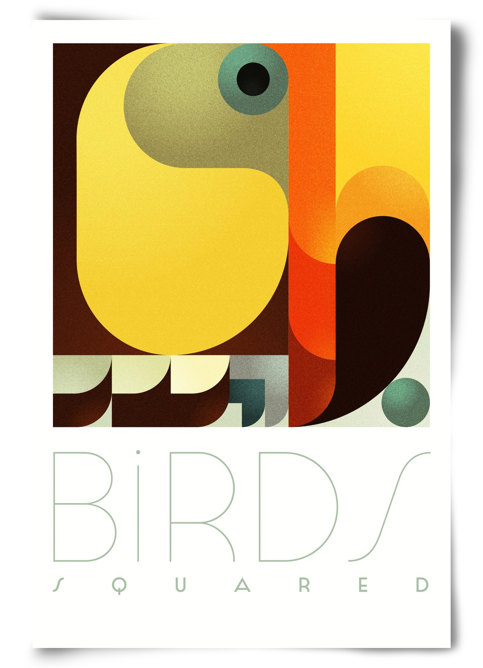 Toucan, 60x90 cm, Keret nélkül