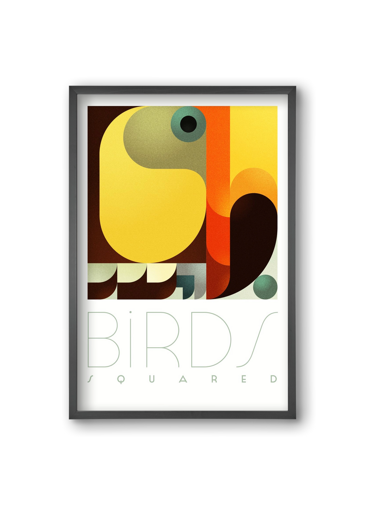 Toucan, 20x30 cm (20x30 cm), Fekete keret