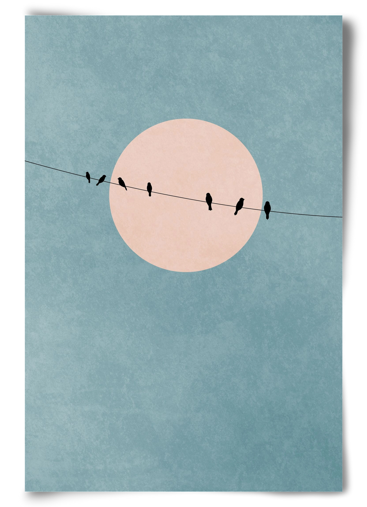 The beauty of silence, 60x90 cm, Keret nélkül