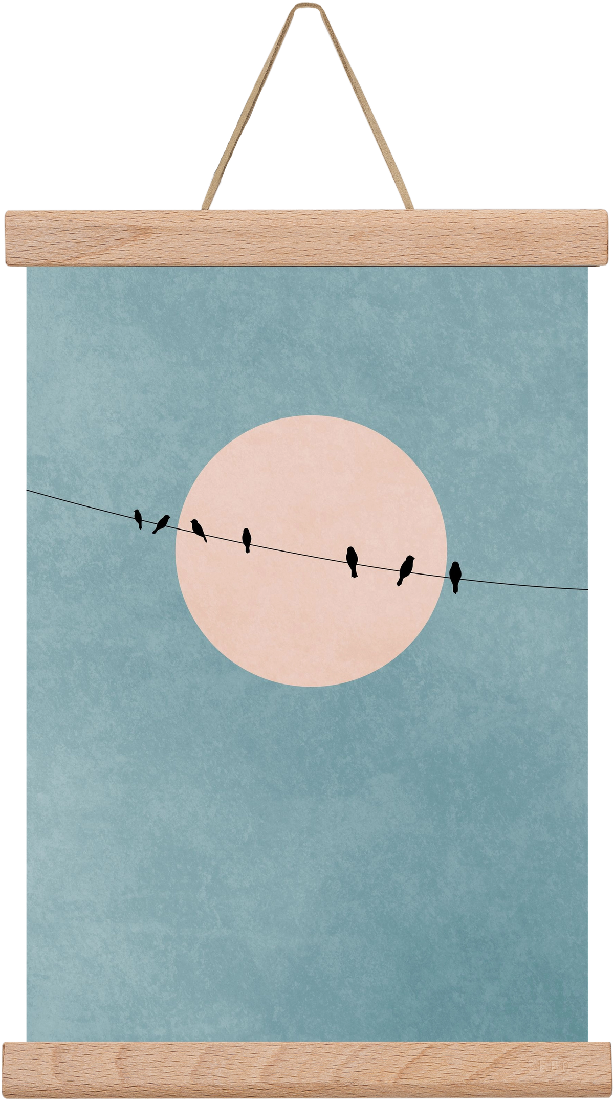 The beauty of silence, 20x30 cm (20x30 cm), Tölgy akasztó