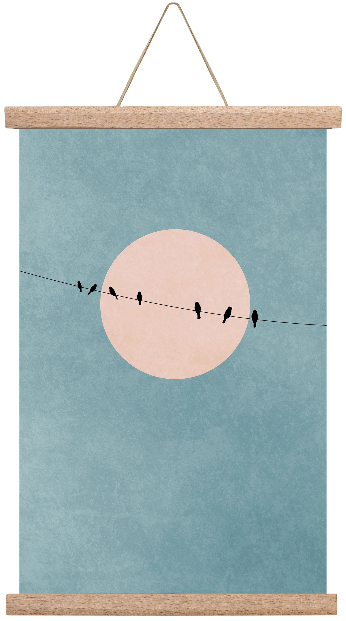 The beauty of silence, 30x45 cm (30x45 cm), Tölgy akasztó